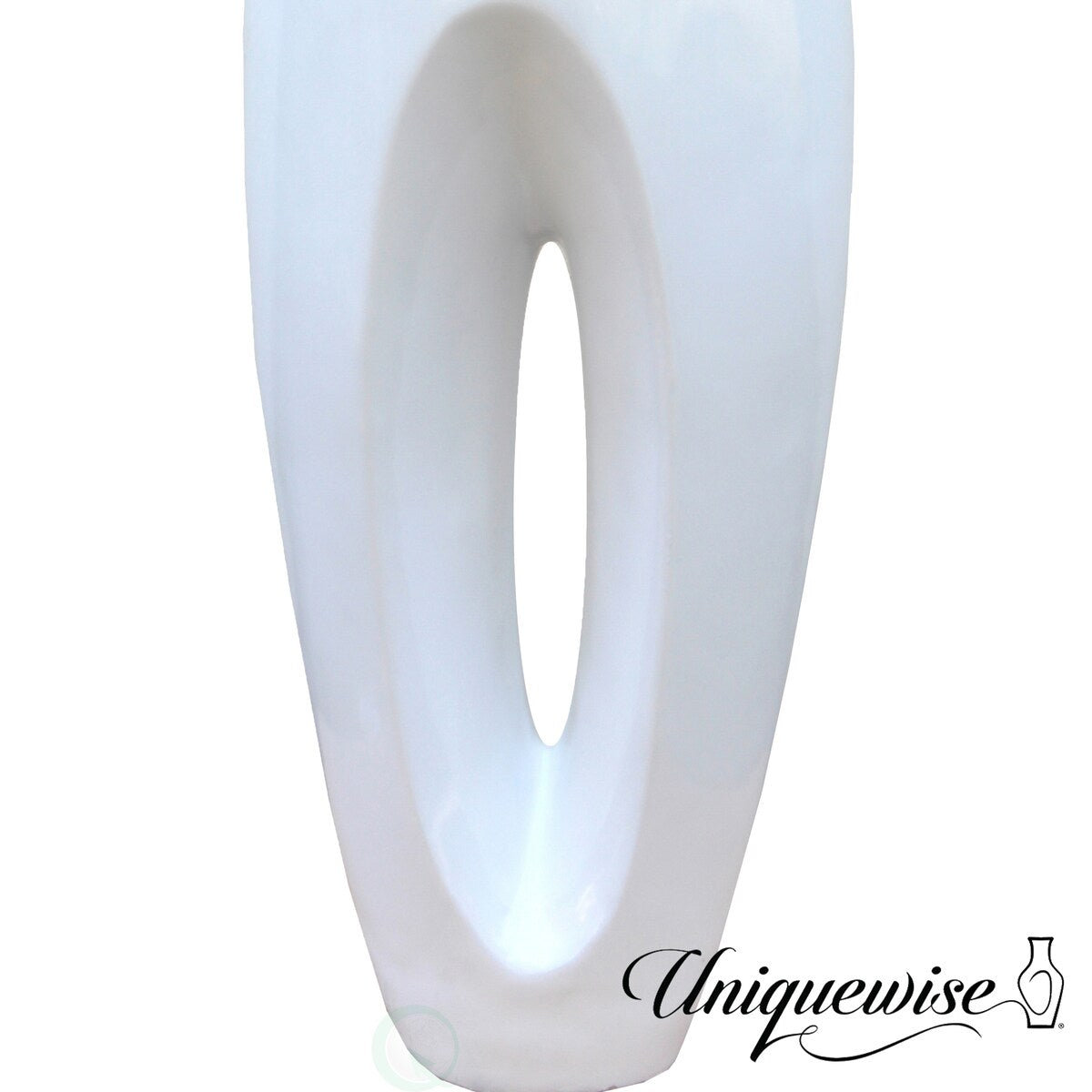 Tall Floor Vase, Modern White Large Floor Vase, Decorative Lightweight Vase, Home Decor, Large Vase