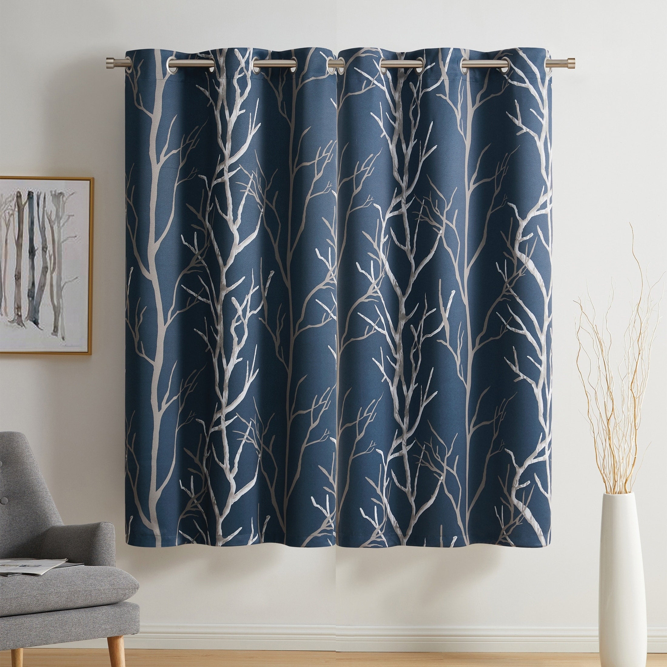 VCNY Home Kingdom Branch Blackout Curtain Panel