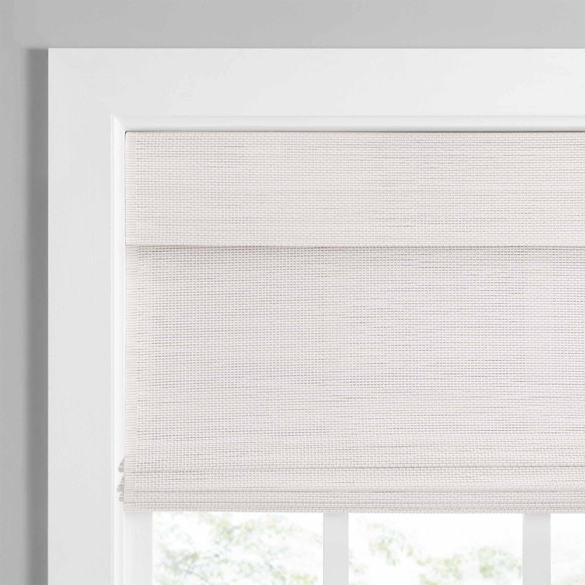 Eclipse Bamboo Cordless Light Filtering Privacy Roman Shade