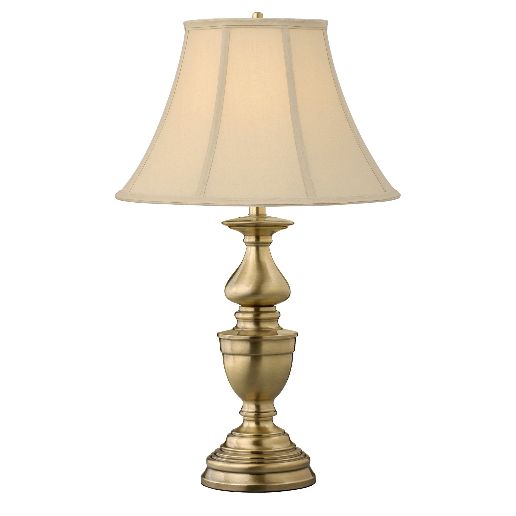 Balustrade 30 inch Satin Antique Brass Table Lamp