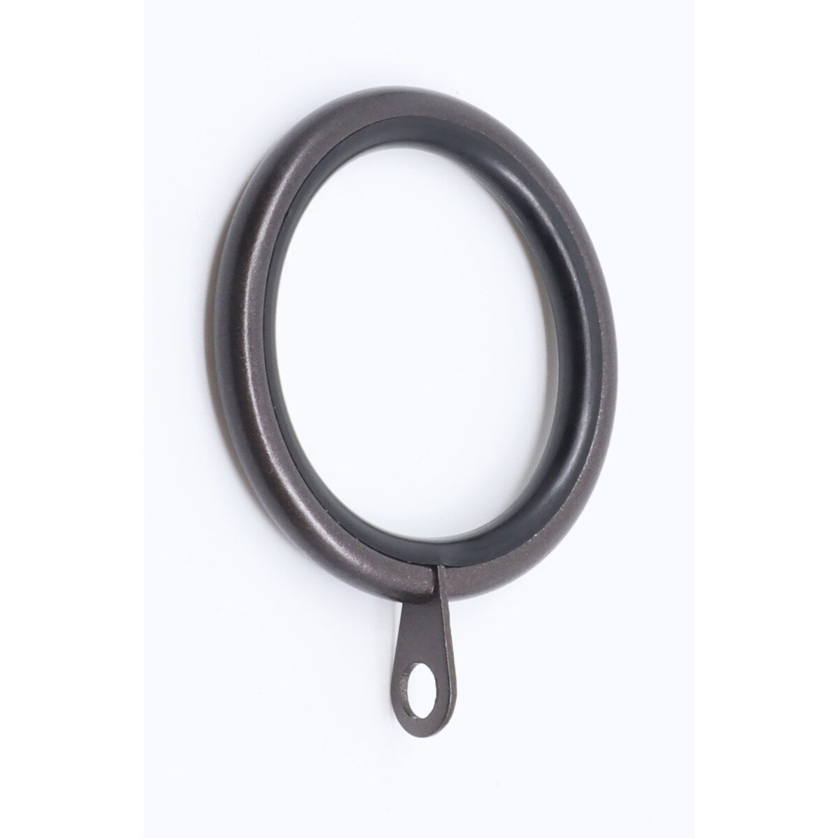 Meriville 1.5-Inch Inner Diameter Metal Curtain Rings with Eyelets and inserts