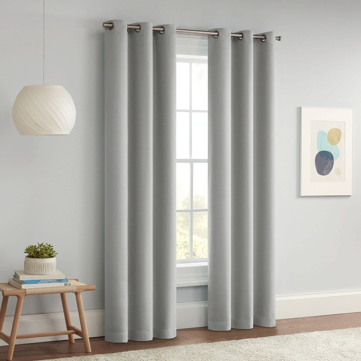 Eclipse Darrell Energy Saving Blackout Grommet Curtain Panel