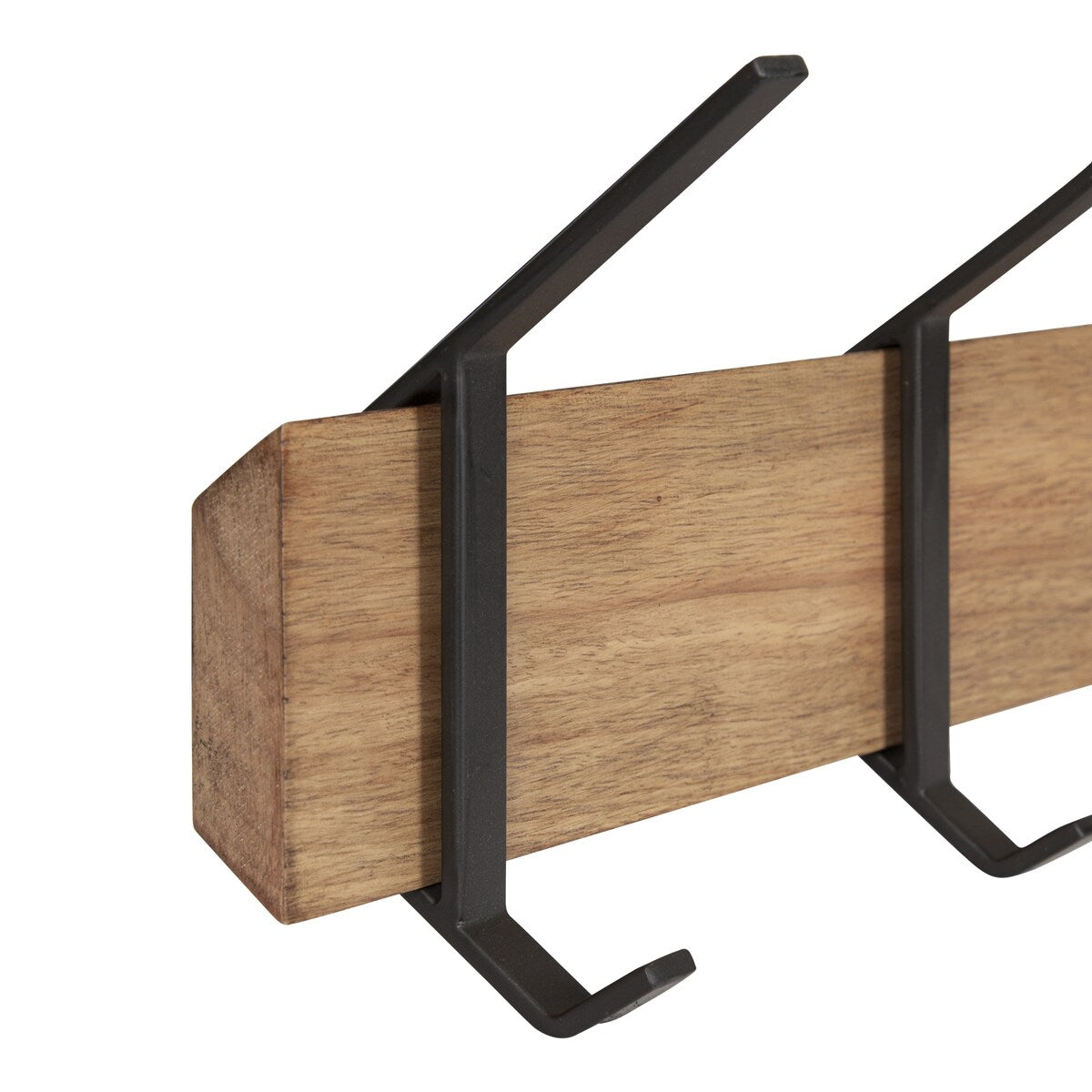 Kate and Laurel Rossmore Modern 5 Hook Shelf - 5 Hooks