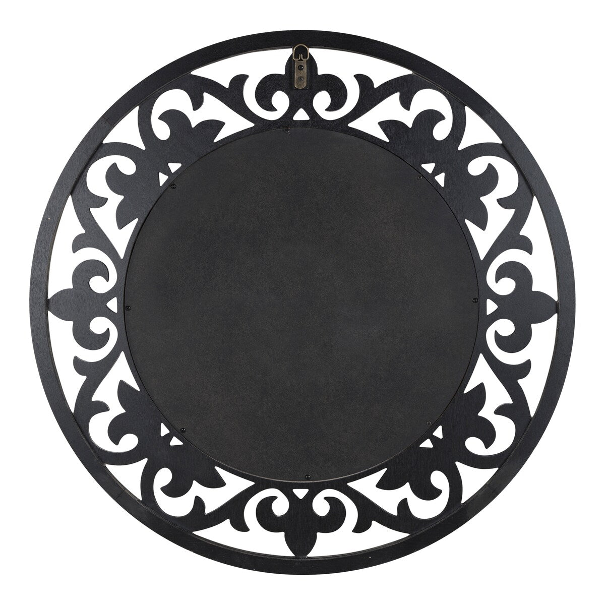 Kate and Laurel Shovali Rustic Round Mirror