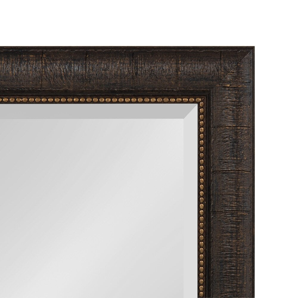 Aldridge Framed Decorative Rectangle Wall Mirror - Bronze