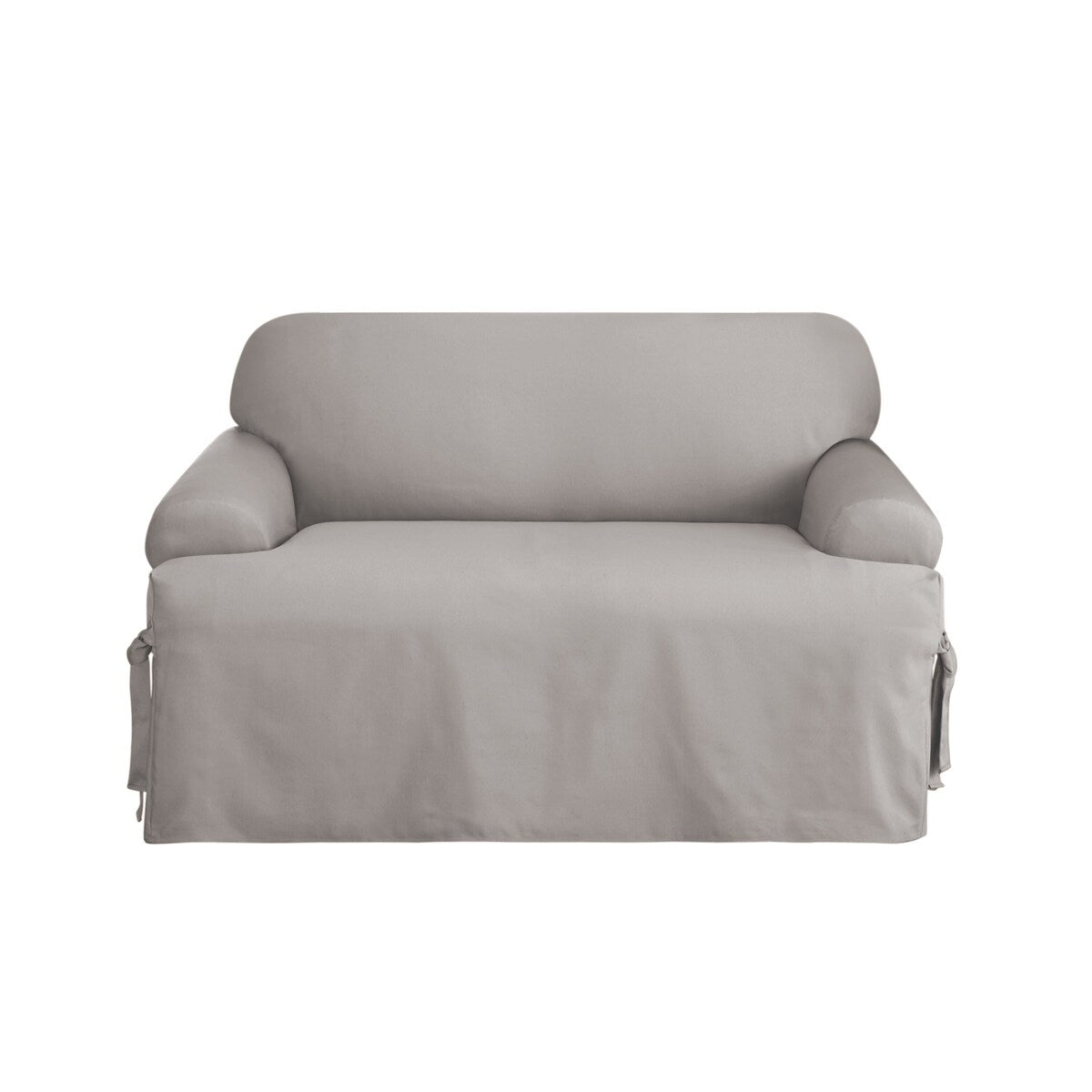 SureFit Duck 1 Piece T Cushion Loveseat Slipcover