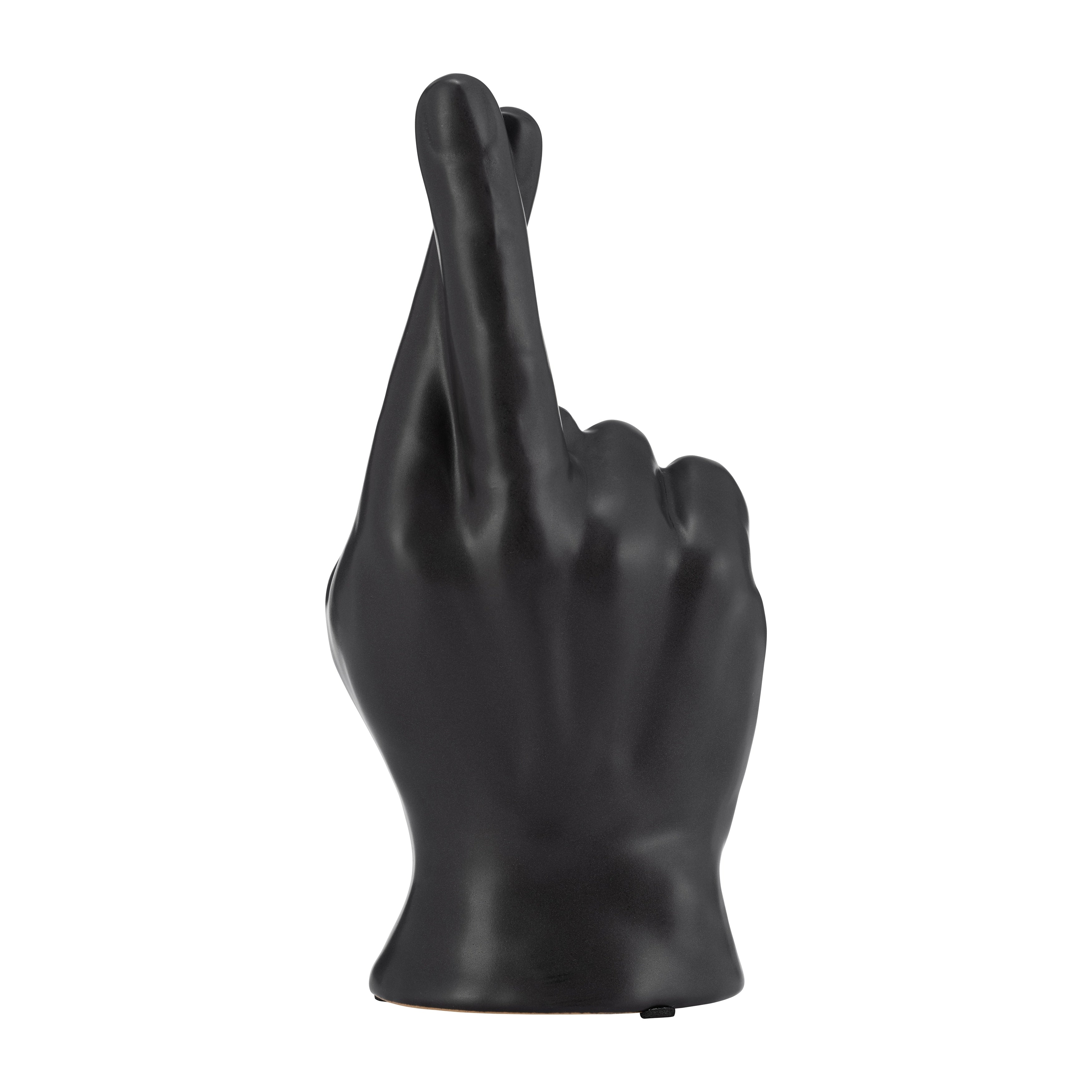 Sagebrook Home Ceramic Hand Statue Decor Symbols