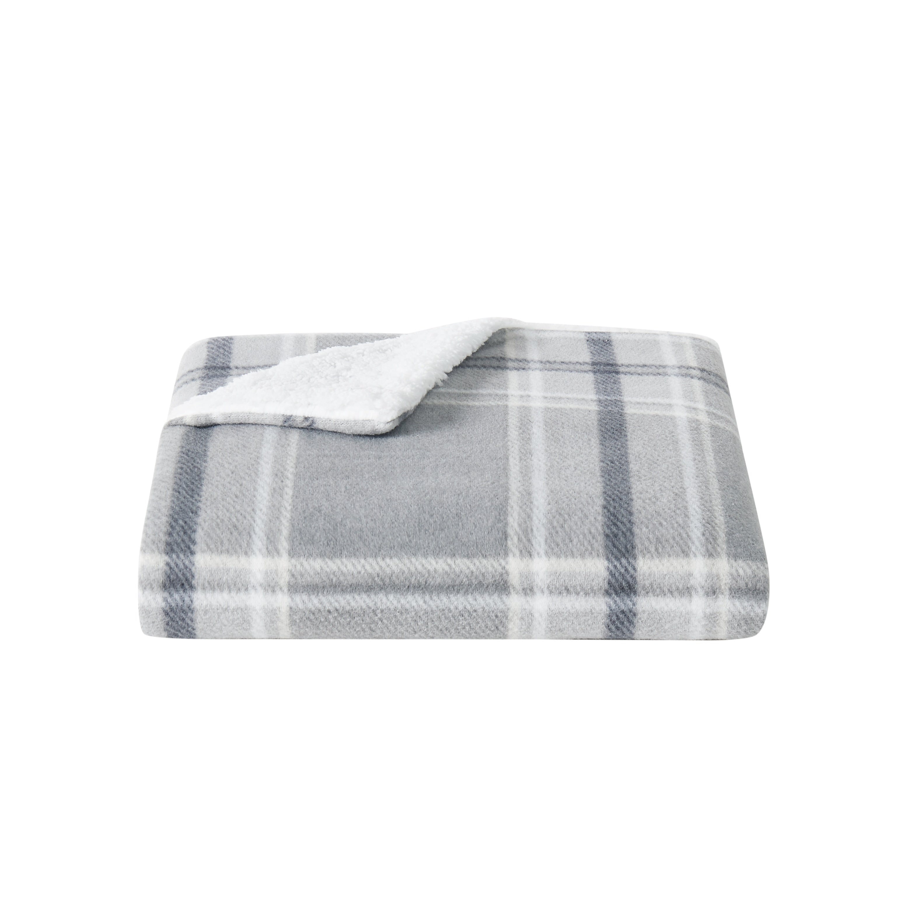 Cannon Cozy Teddy Plaid Blanket