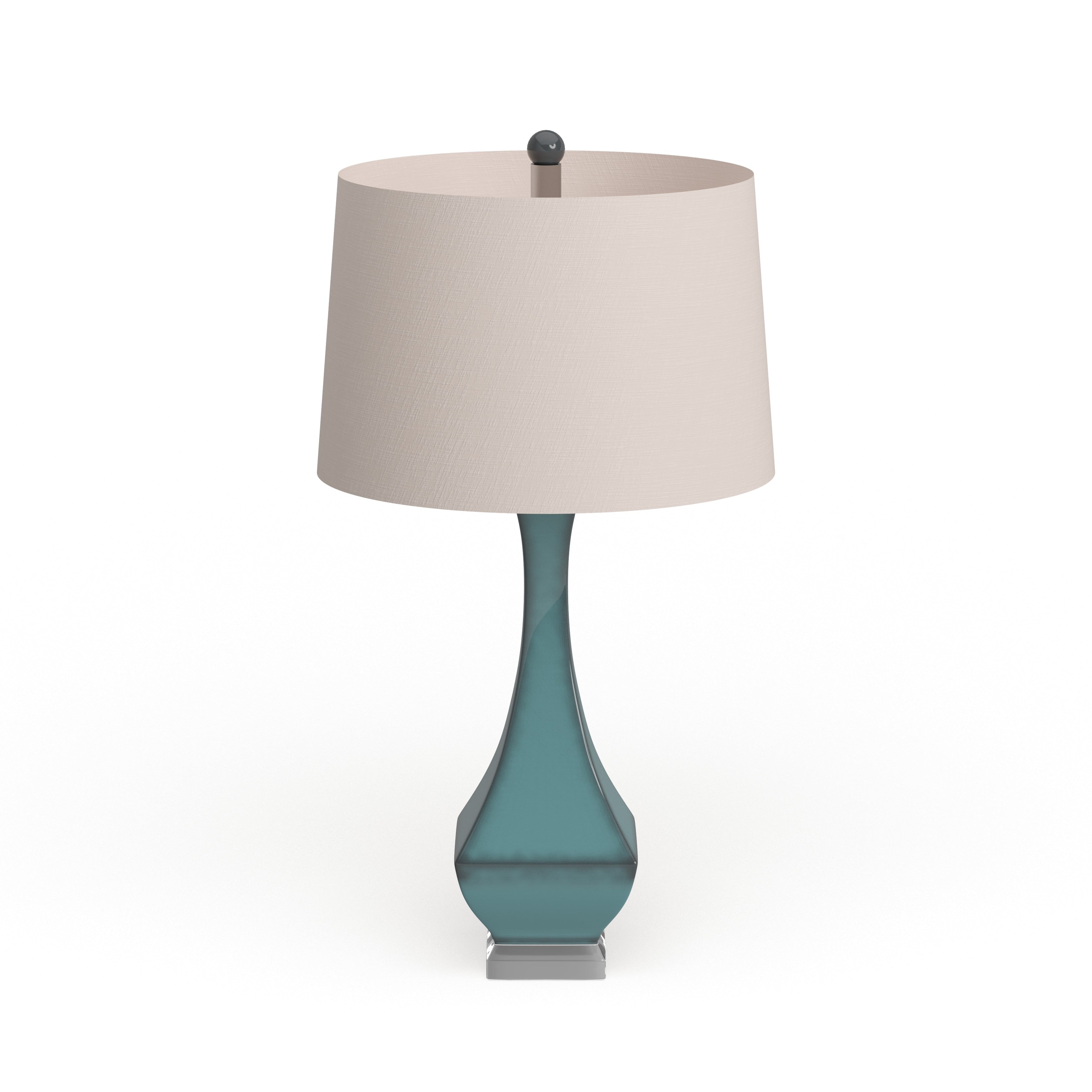 Livabliss Enclave Glazed Table Lamp