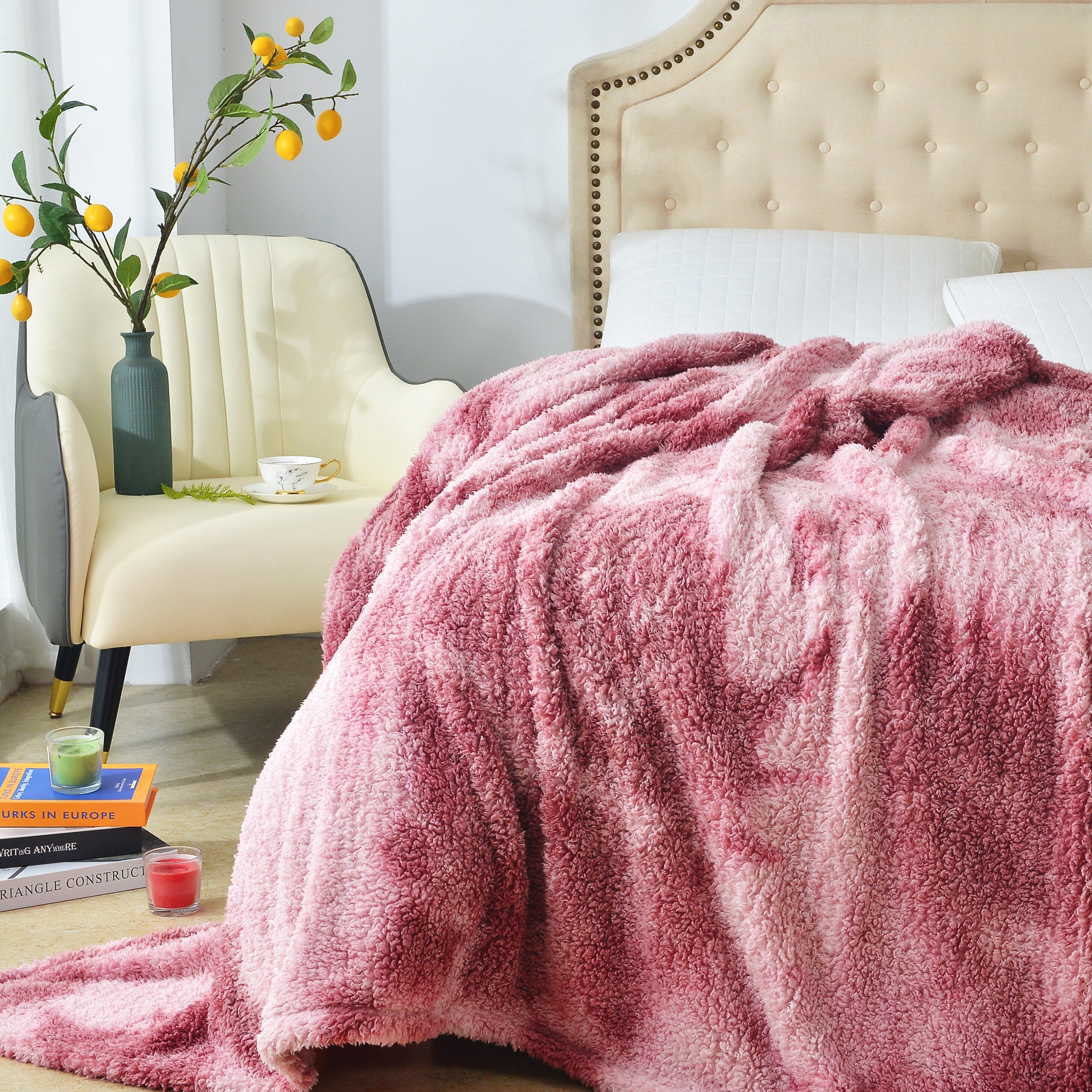 Ultra Soft FauxFur Throw Blanket