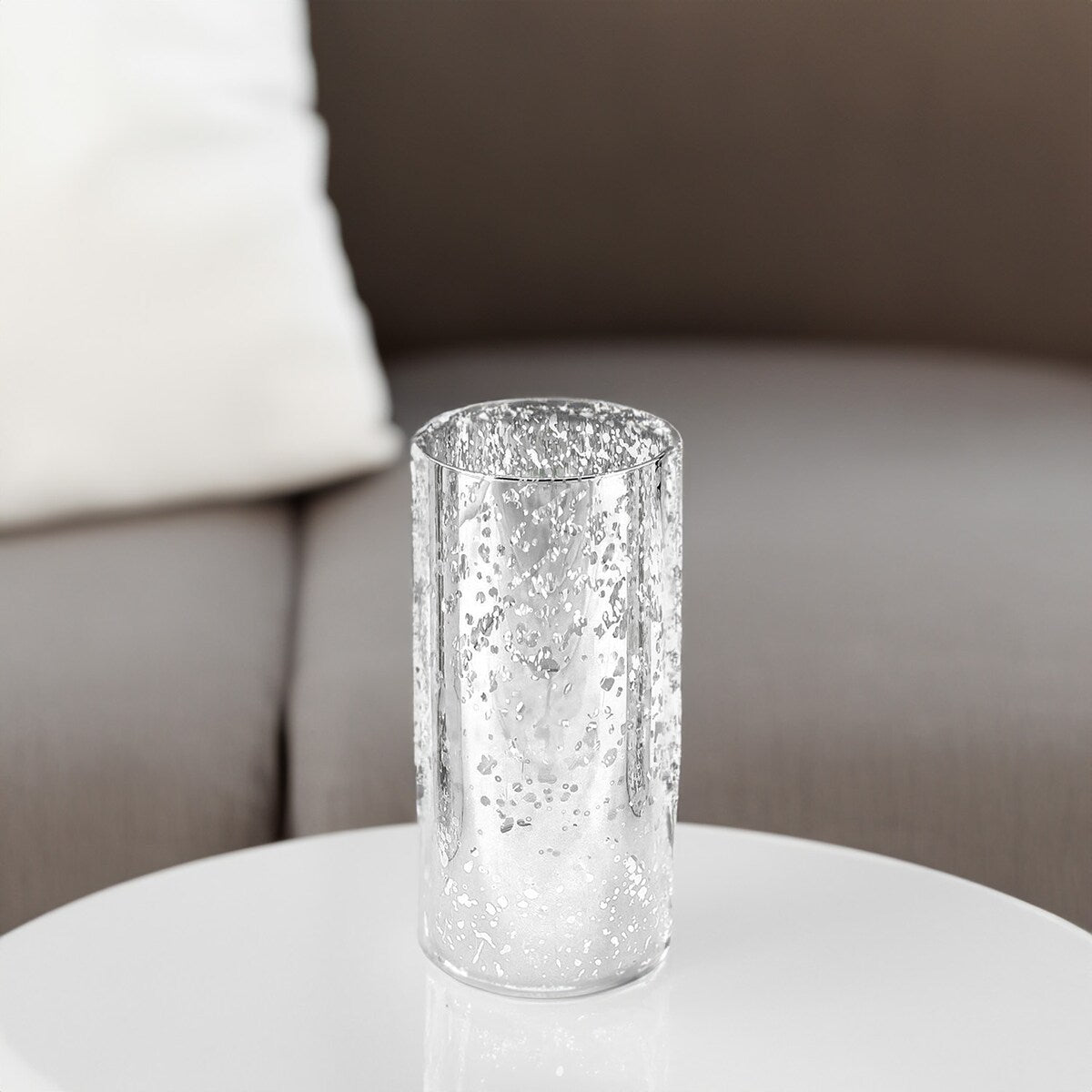 Decorative Glass Cylinder Hurricane Chimney Tube, 1 Piece