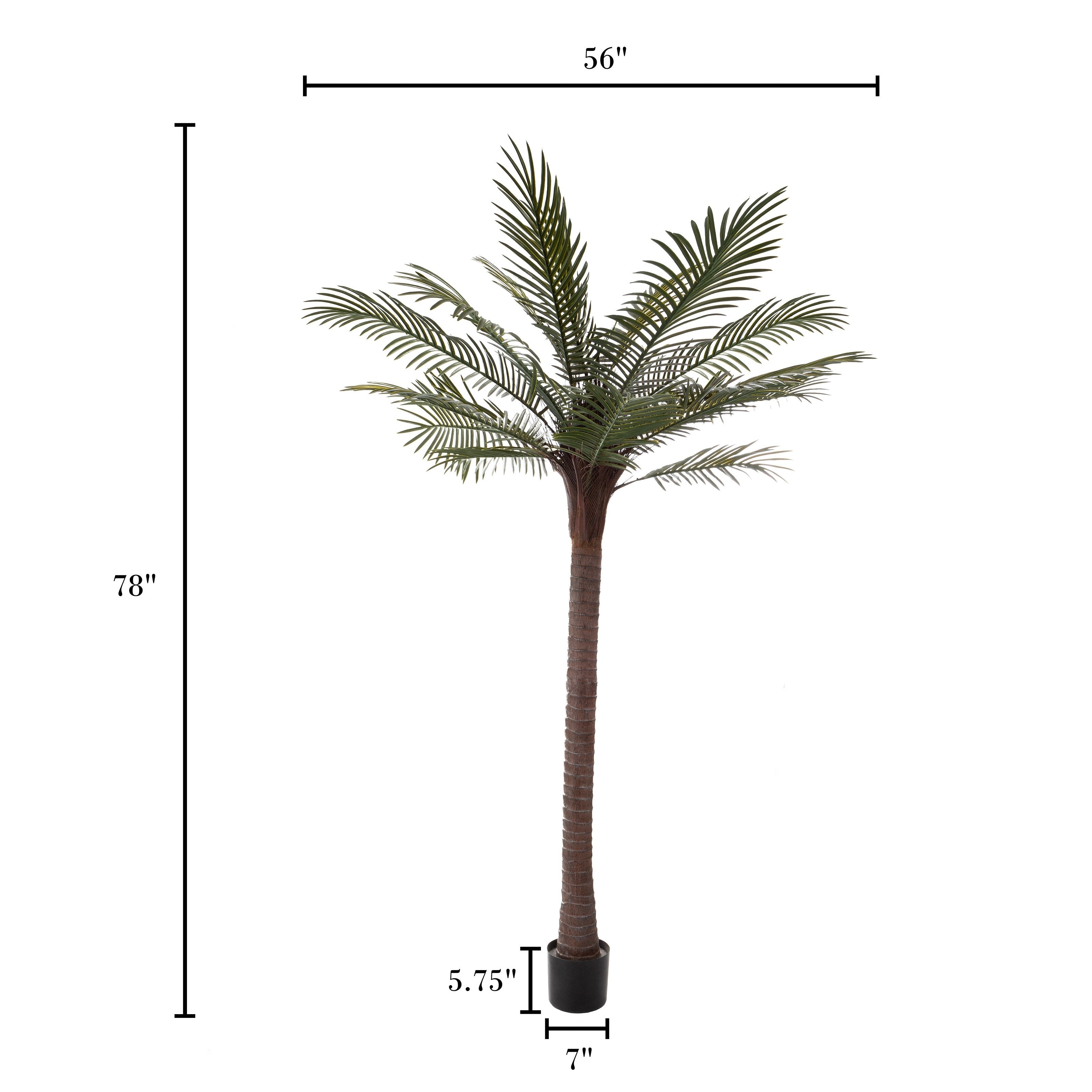 Pure Garden 5-Foot Artificial Palm Tree