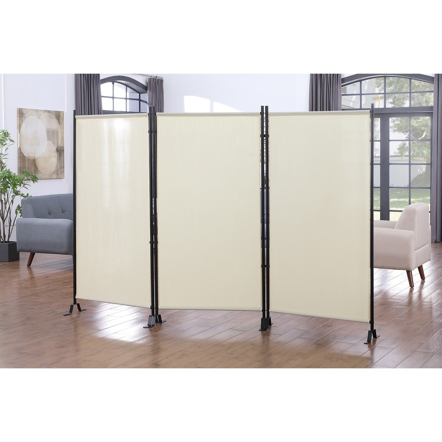 Proman Products Galaxy Indoor/ Outdoor 3-panel Room Divider