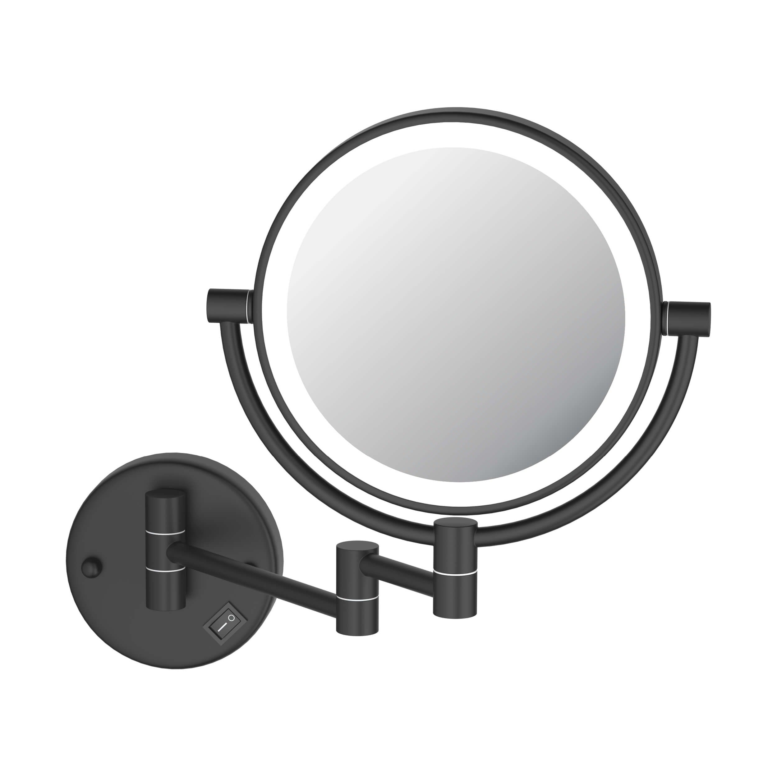 Circular LED Wall Mount Magnifying Make Up Mirror