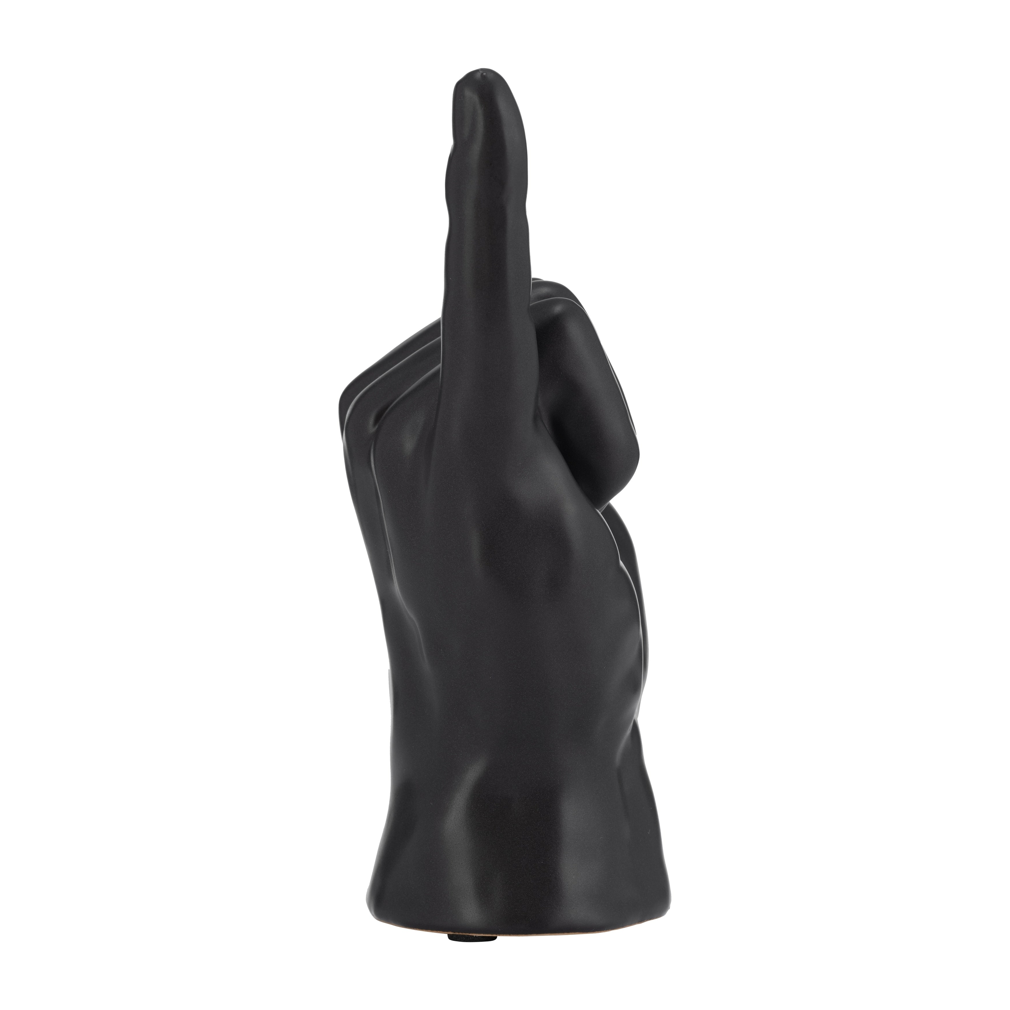 Sagebrook Home Ceramic Hand Statue Decor Symbols