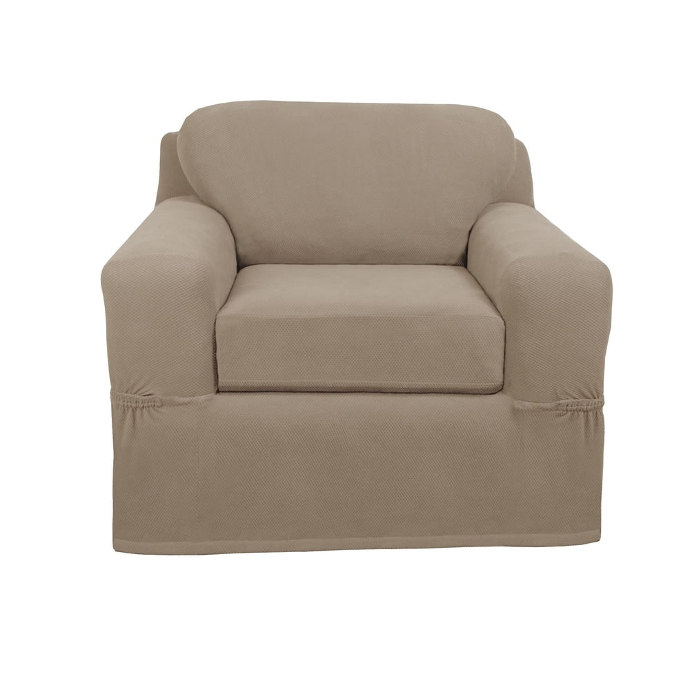 Maytex Stretch Pixel Chair 2 Piece Furniture / Slipcover