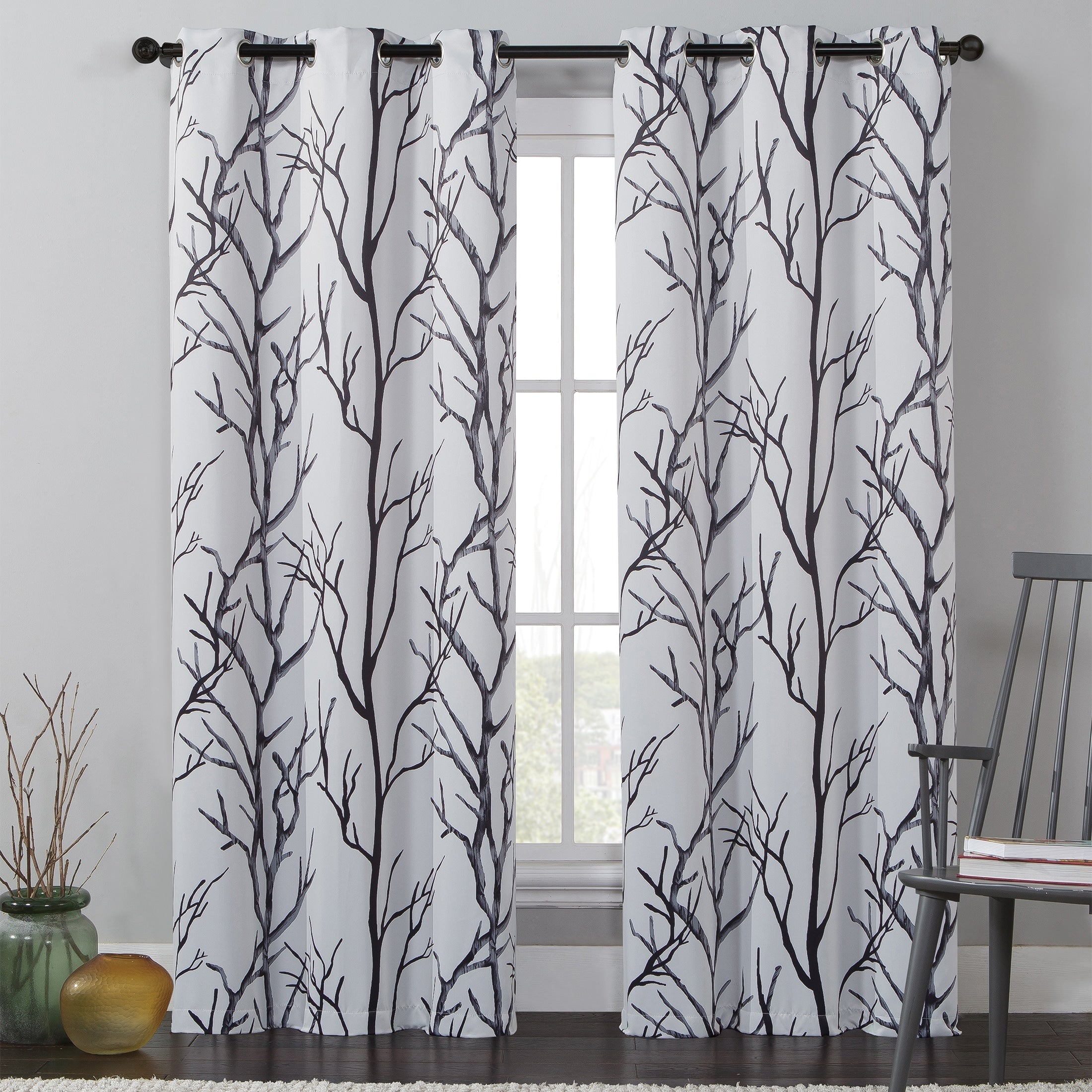 VCNY Home Kingdom Branch Blackout Curtain Panel