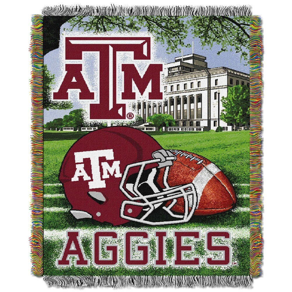 NCAA SEC Conference Woven Tapestry Throw Blanket