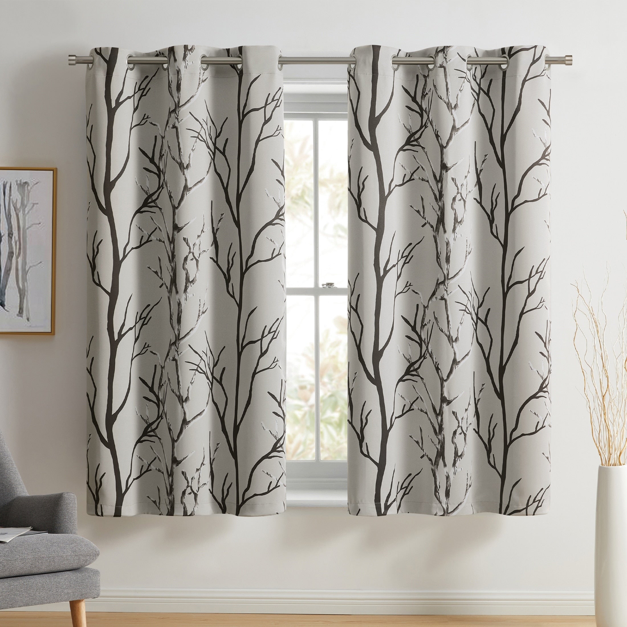 VCNY Home Kingdom Branch Blackout Curtain Panel