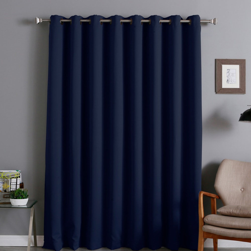 Aurora Home Extra Wide Thermal 96-inch Blackout Curtain Panel - 100 x 96 - 100 x 96