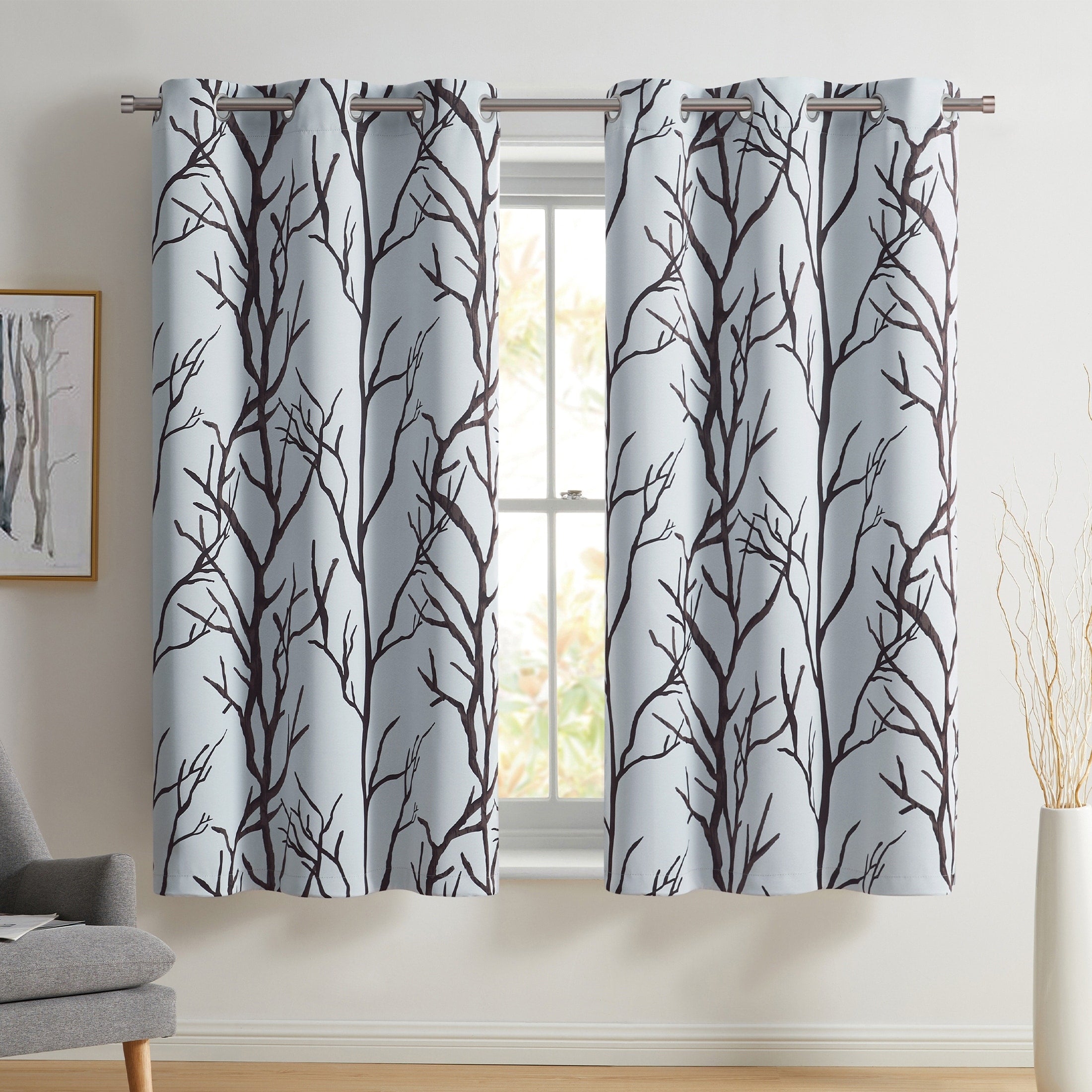 VCNY Home Kingdom Branch Blackout Curtain Panel