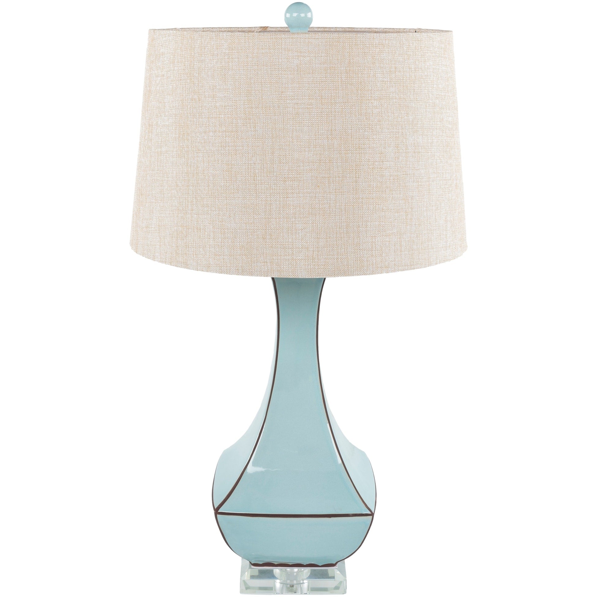 Livabliss Enclave Glazed Table Lamp