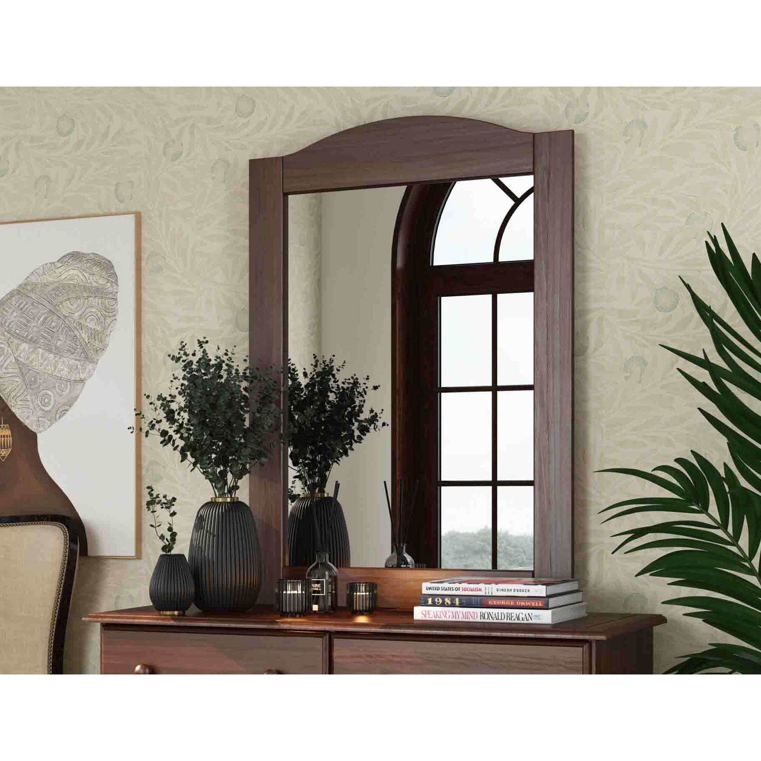 100% Solid Wood Frame Mirror by Palace Imports