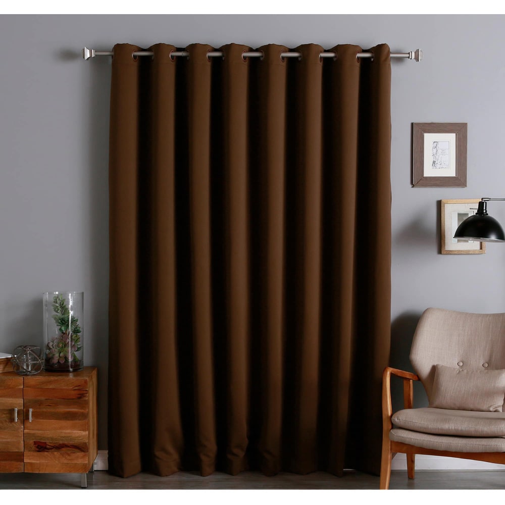 Aurora Home Extra Wide Thermal 96-inch Blackout Curtain Panel - 100 x 96 - 100 x 96