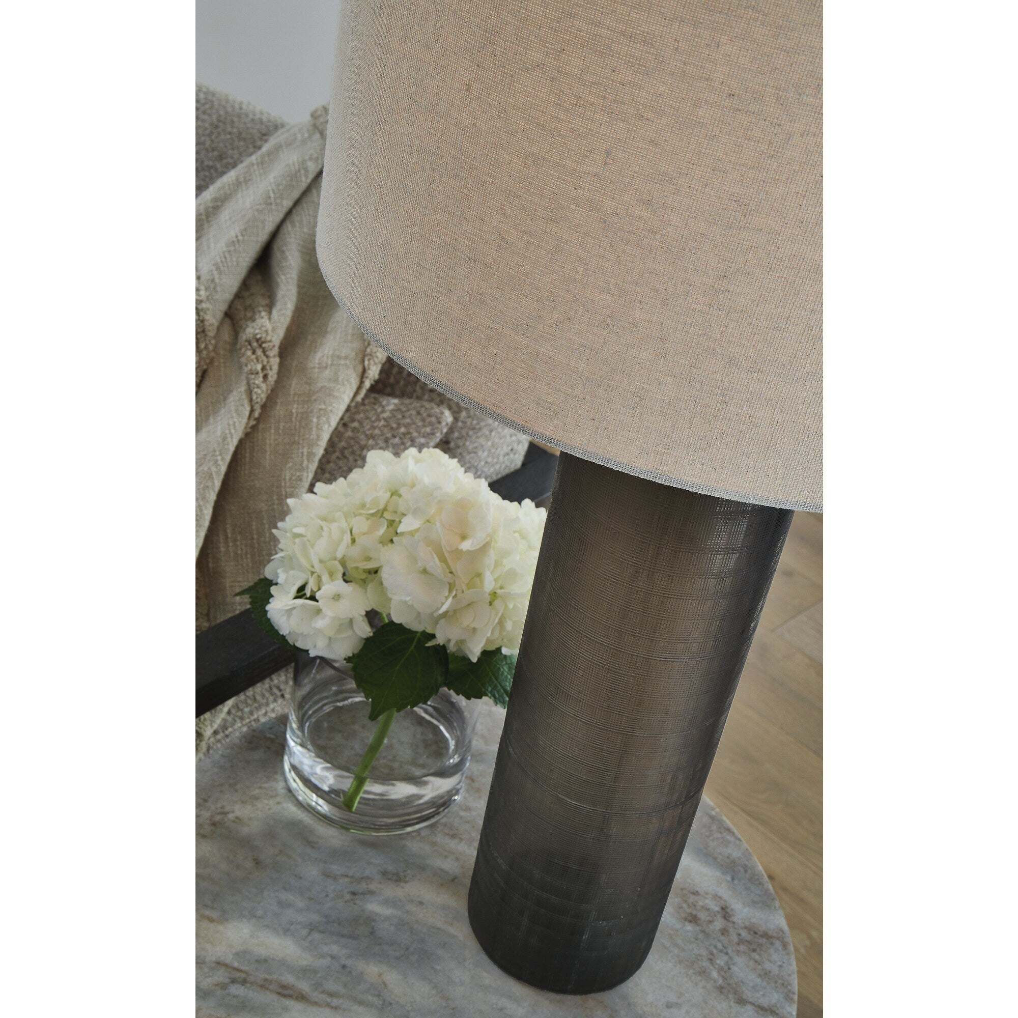 Signature Design by Ashley Dingerly Brown Table Lamp - 14W x 14D x 28H