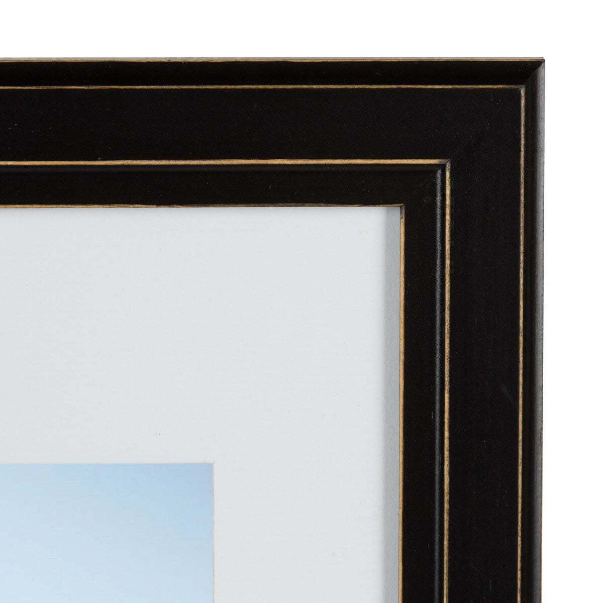 DesignOvation Kieva 11x14 matted to 8x10 Wood Picture Frame, Set of 4