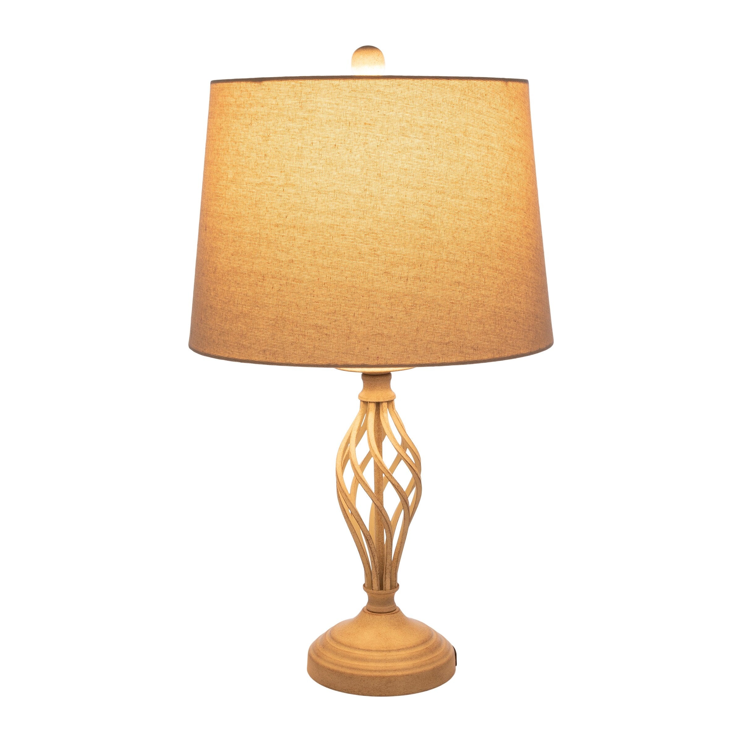 Lavish Home Set of 2 Modern Table Lamps