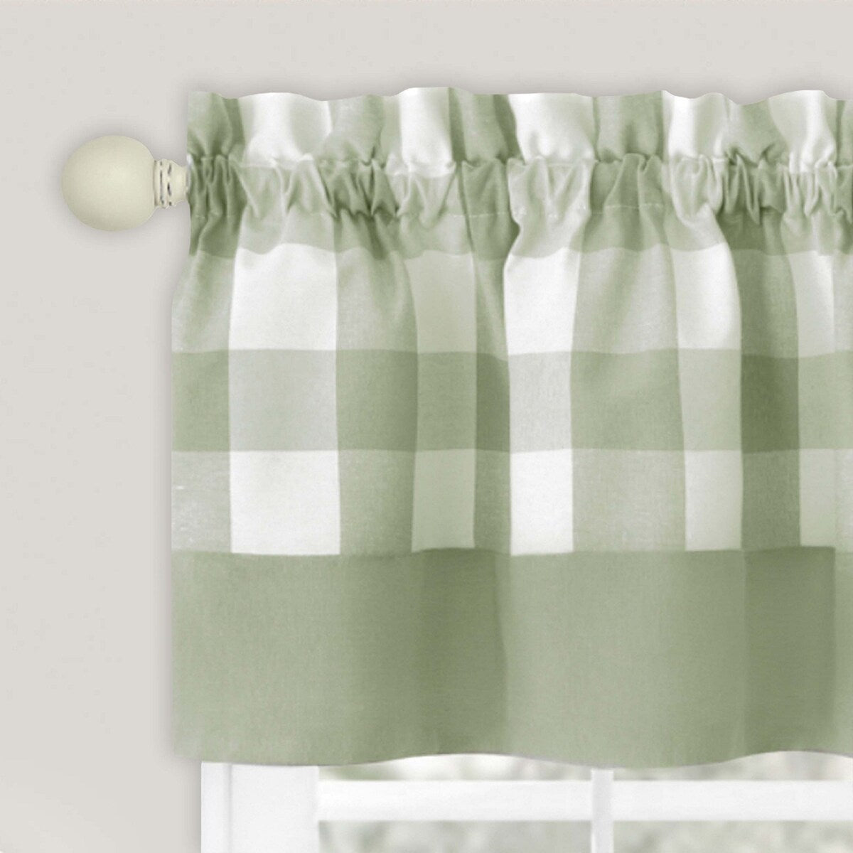 Hunter Window Curtain Tier Pair and Valance Set