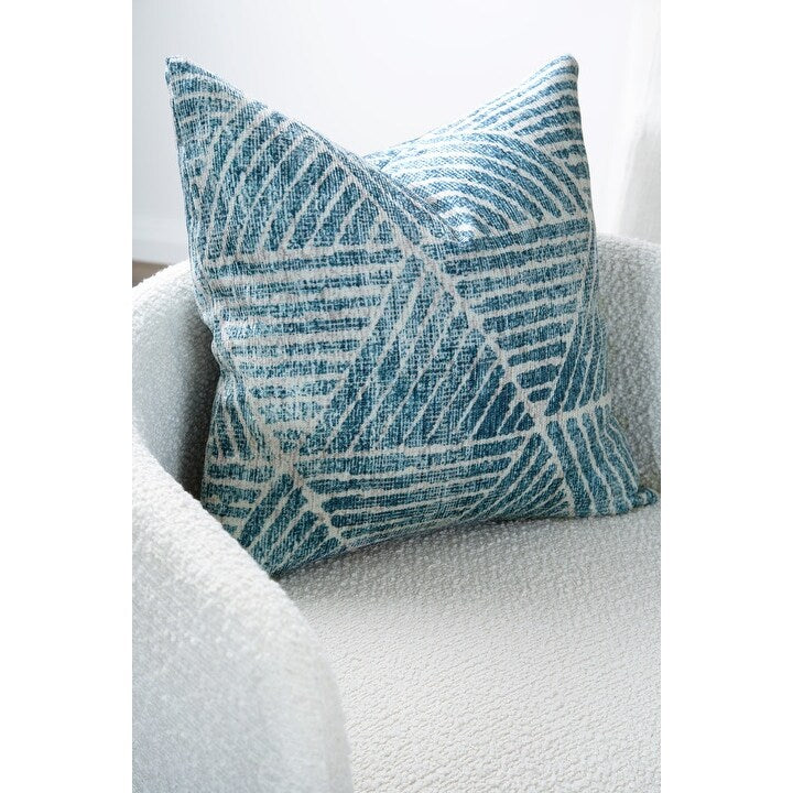 The Rug Collective Greenport Denim Pillow