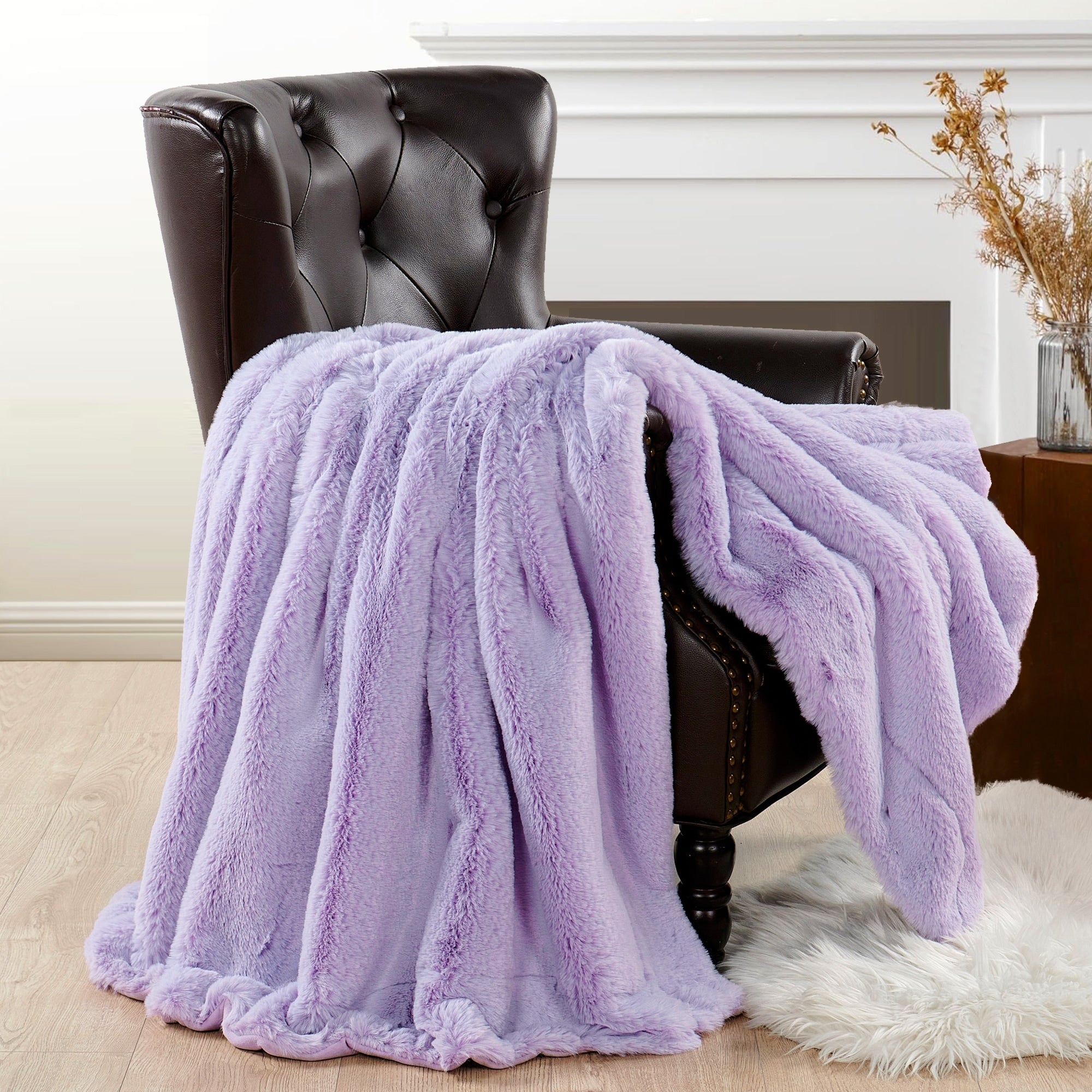 Heavy FauxFur Throw -50''x60''/60''x80''