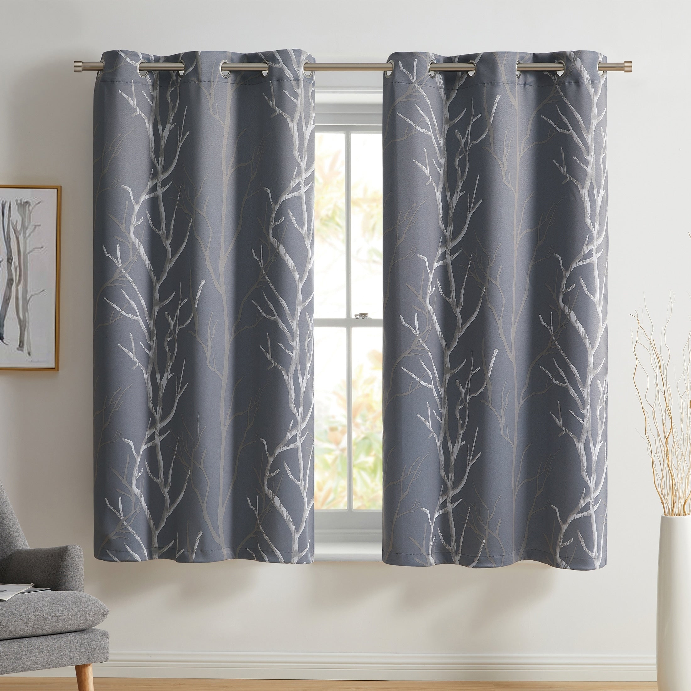 VCNY Home Kingdom Branch Blackout Curtain Panel