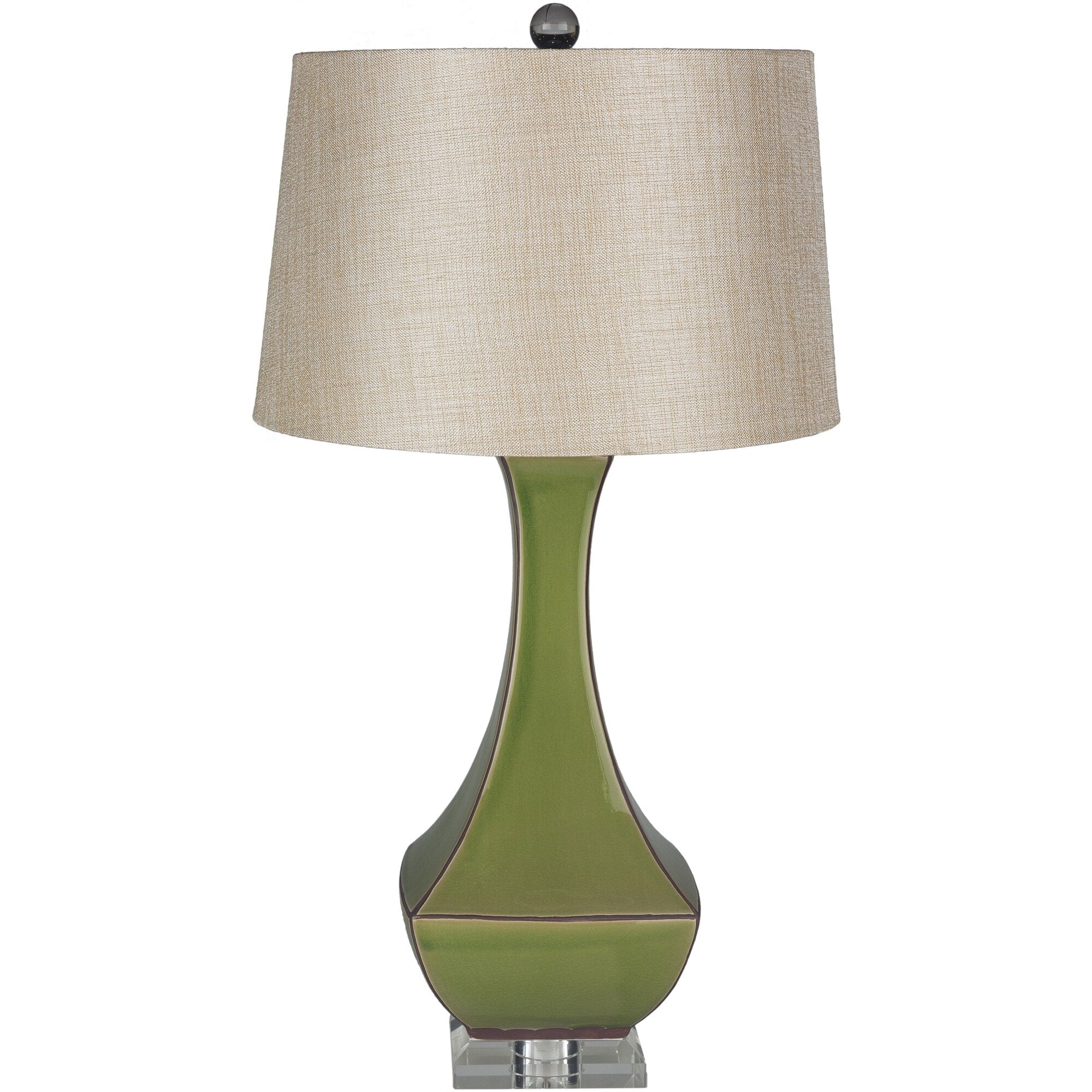 Livabliss Enclave Glazed Table Lamp