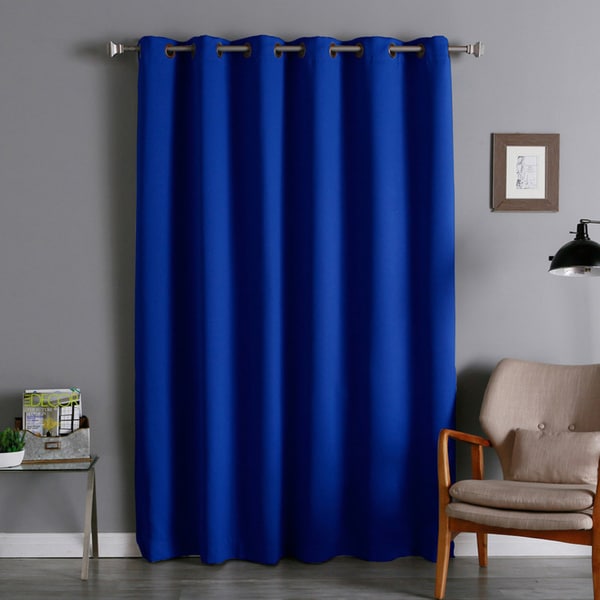 Aurora Home Extra Wide Thermal 96-inch Blackout Curtain Panel - 100 x 96 - 100 x 96