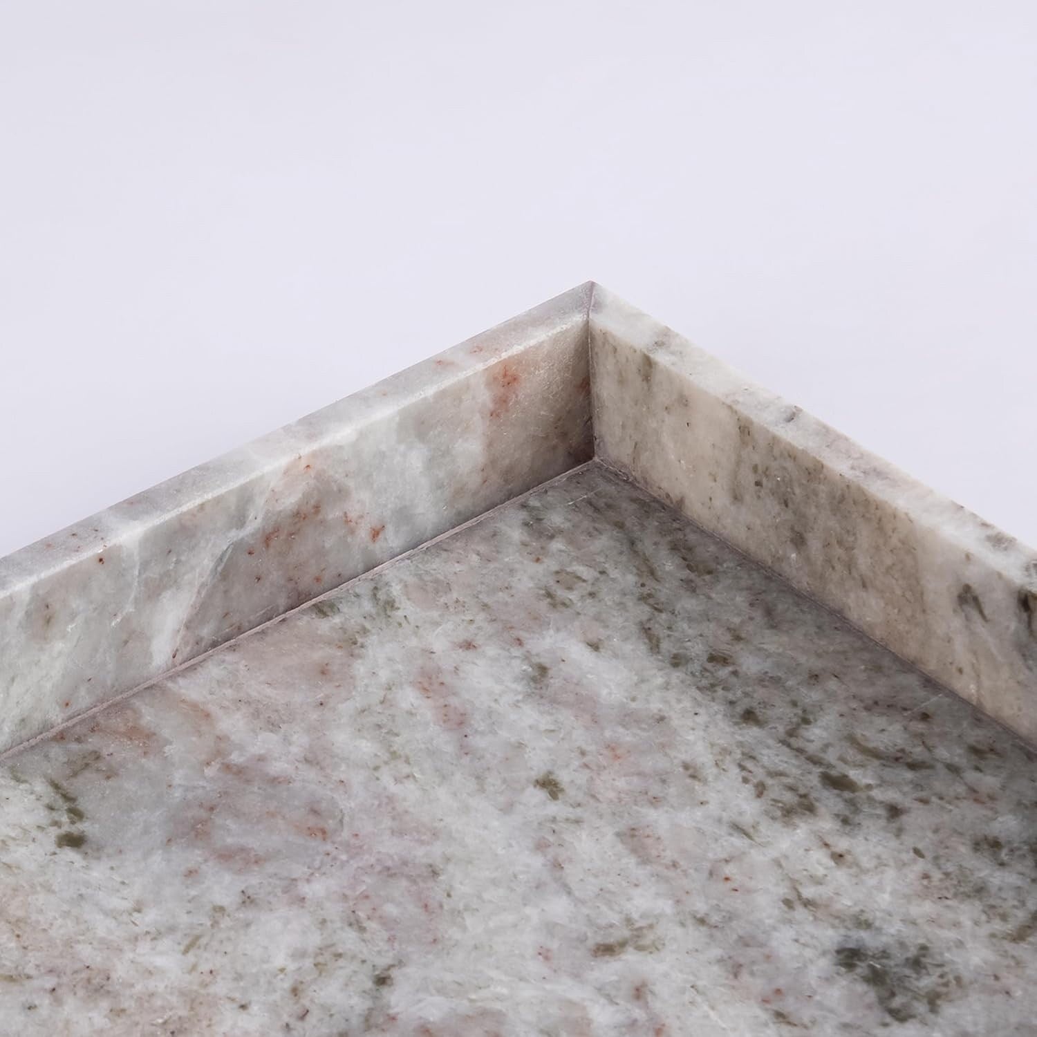 Aurora Home Marble Rectangle Tray