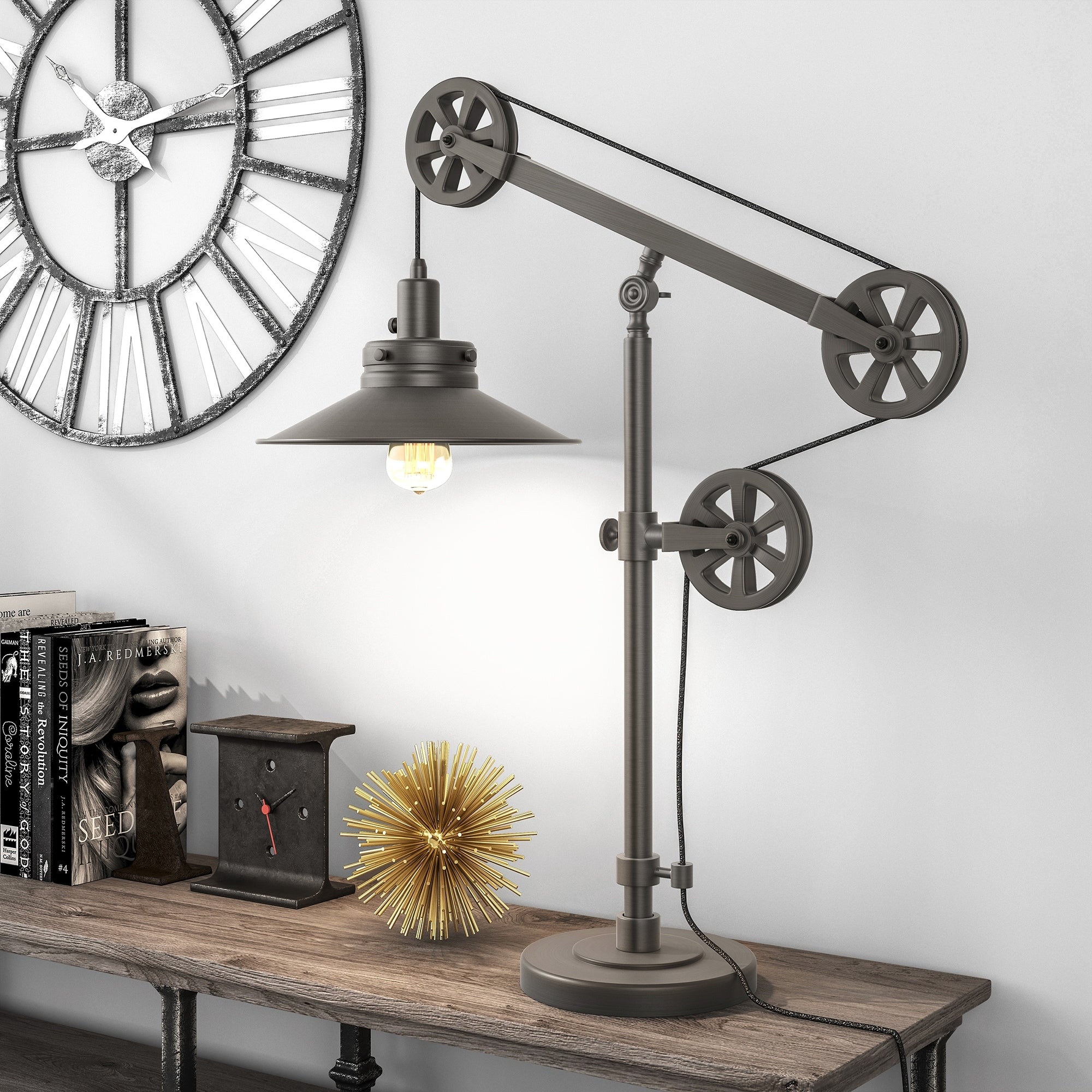 Carbon Loft Melville Wide Brim Table Lamp