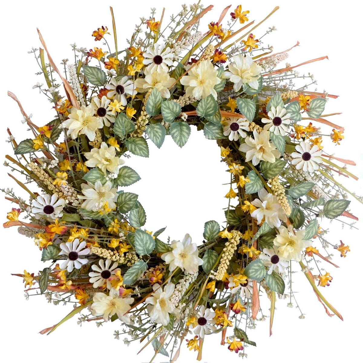 20 Inches Autumn Front Door Wreath