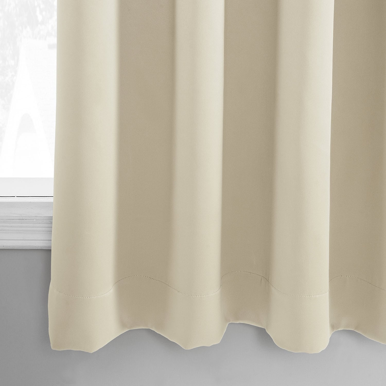 Exclusive Fabrics Room Darkening Grommet Curtain Panel Pair 63 Inches Long (2 Panels)