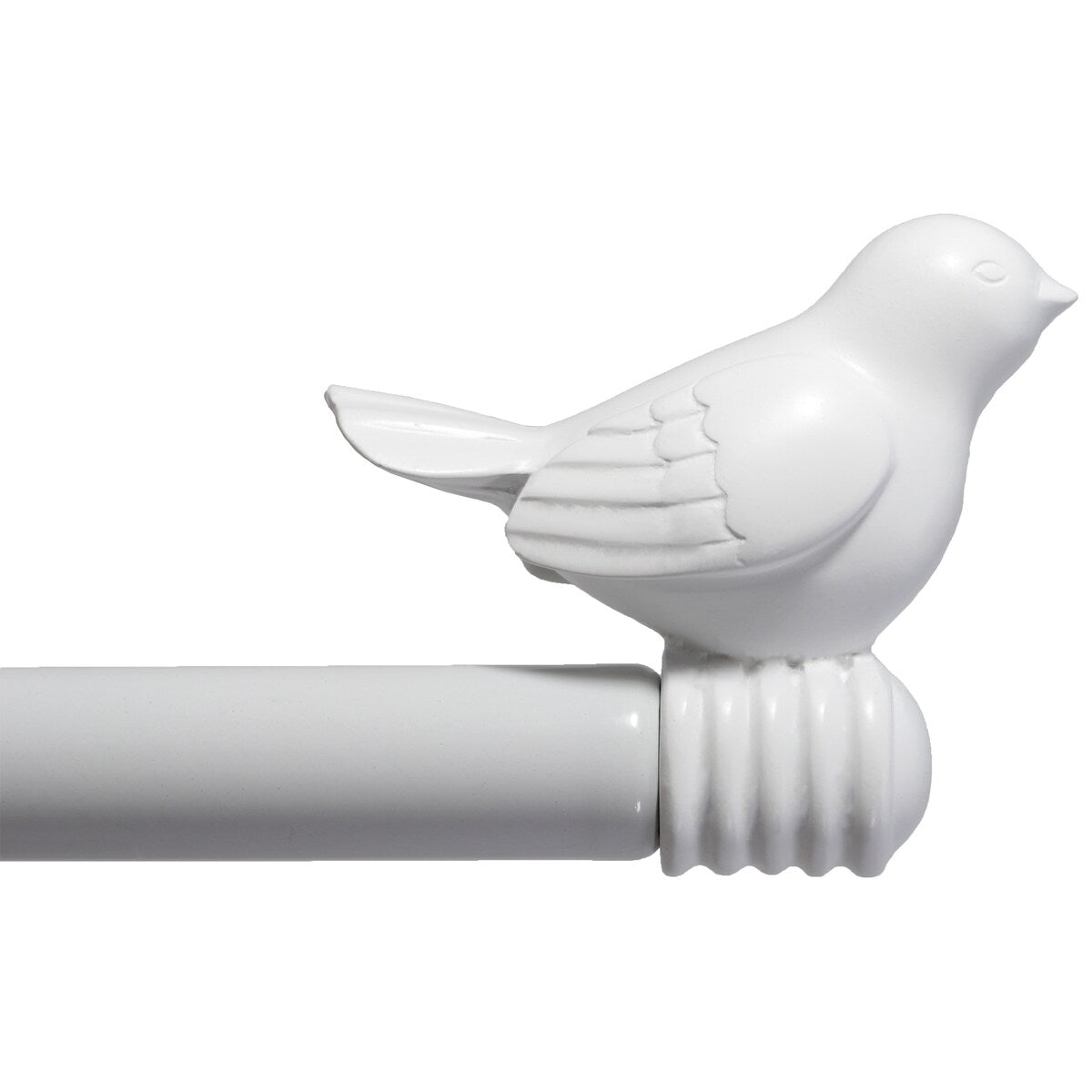 Cute Bird Finial Adjustable Decorative Designer Curtain Rod