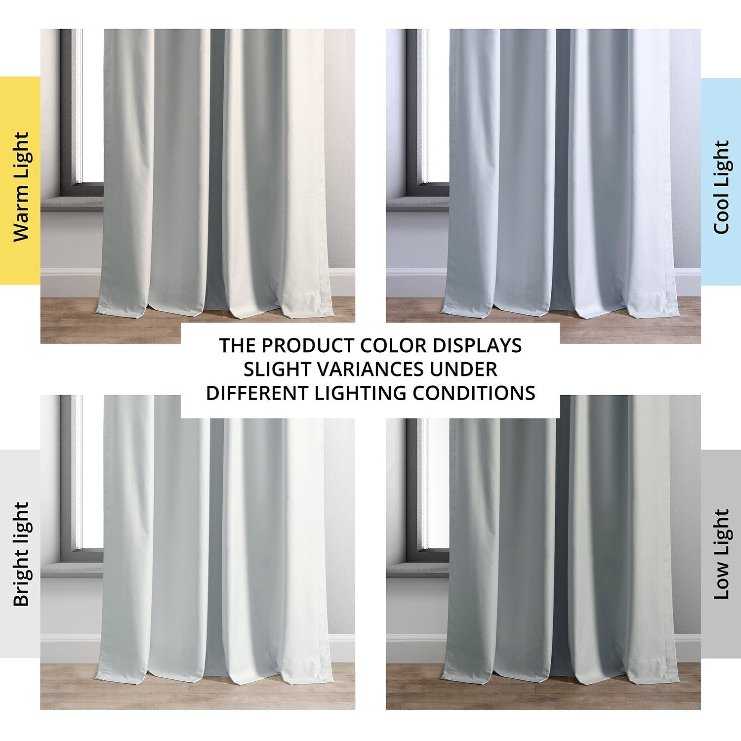 Exclusive Fabrics Essential Polyester Solid Blackout Curtains - Thermal Insulated Window Curtains Rod Pocket (Single Panel)