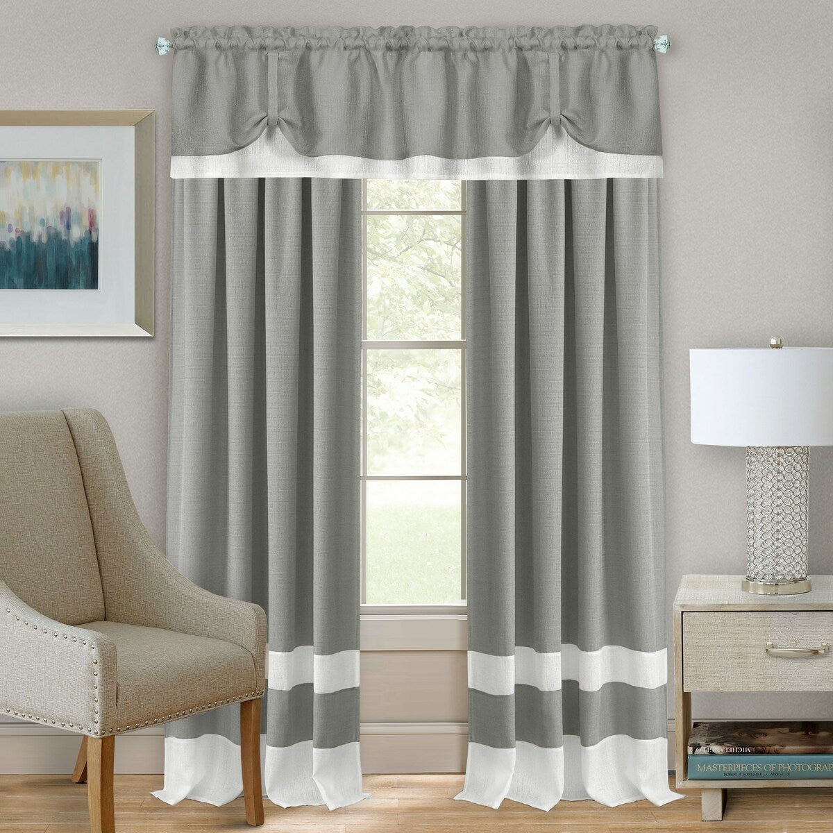 Darcy Rod Pocket Window Curtain Panel