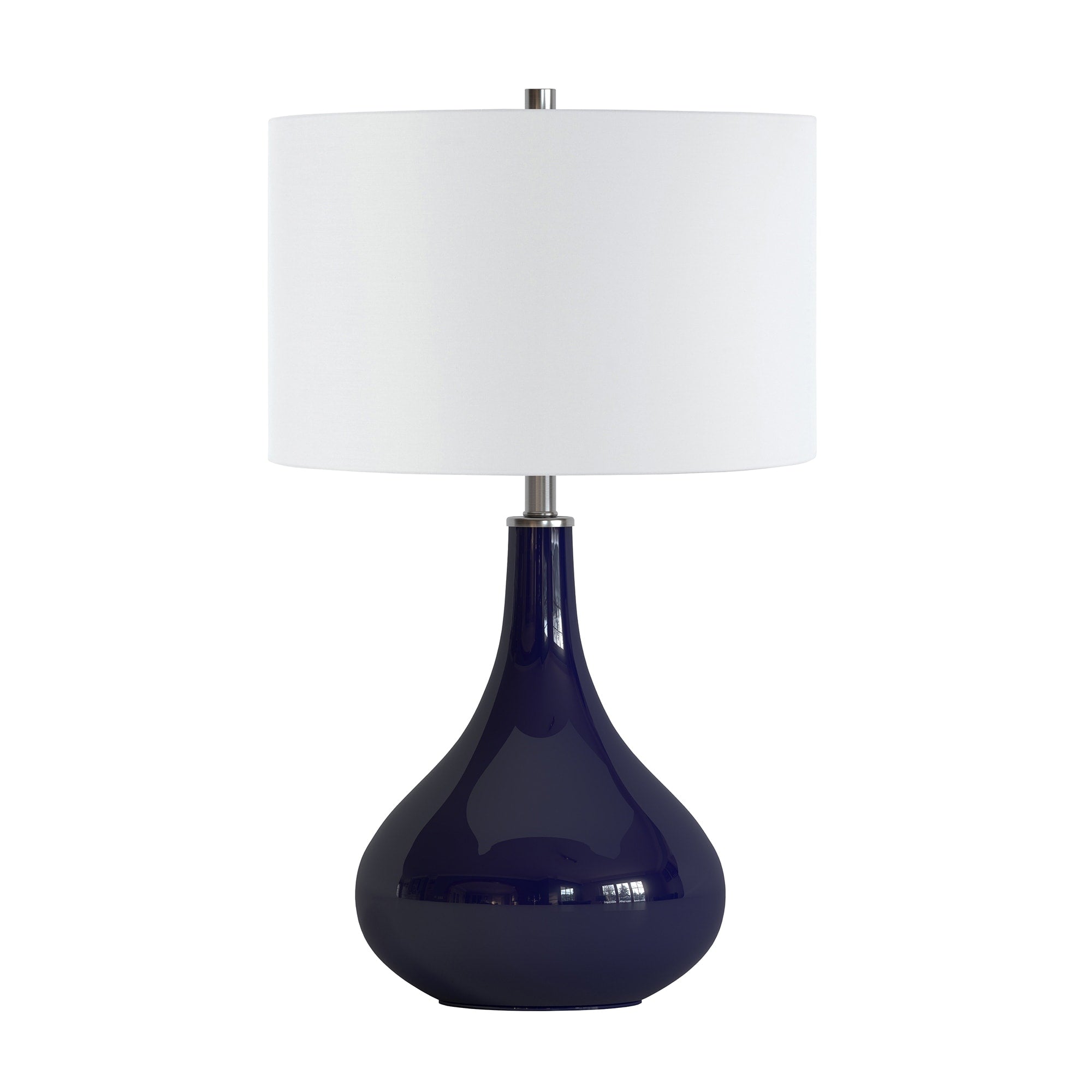 Carson Carrington Sagmyra Navy Blue Table Lamp