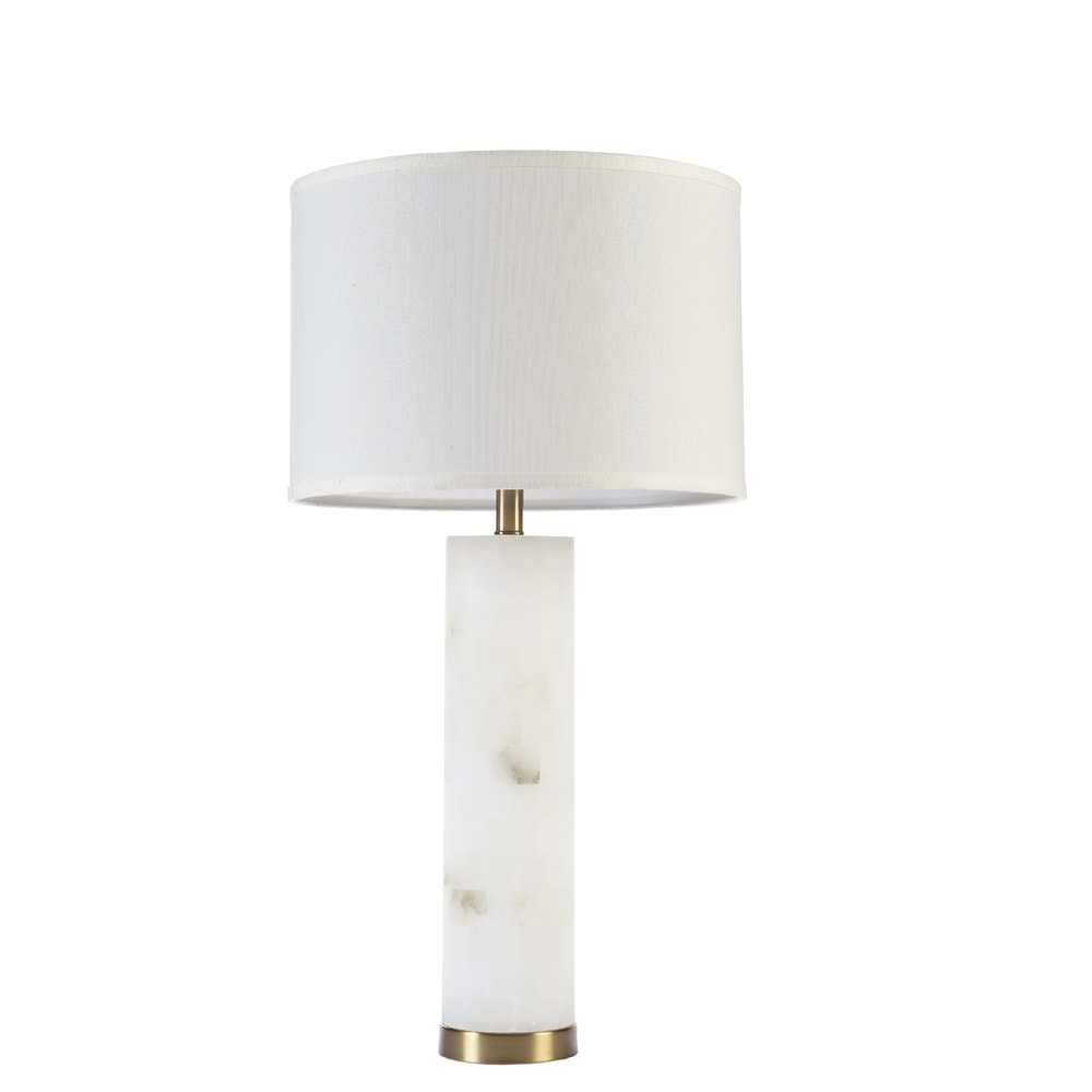 INK+IVY Prague Alabaster Table Lamp