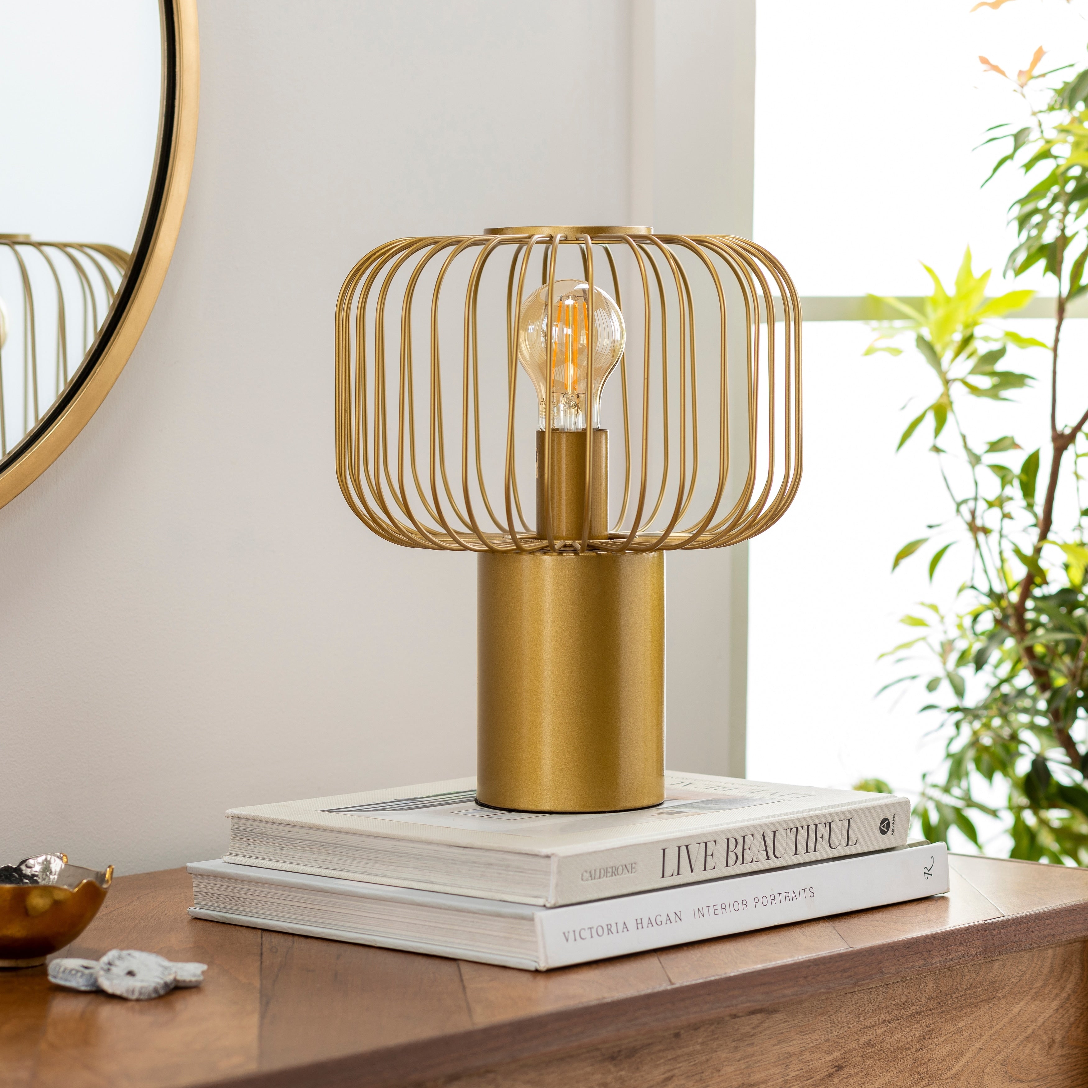 Arnushka Mid-Century Modern Industrial Table Lamp