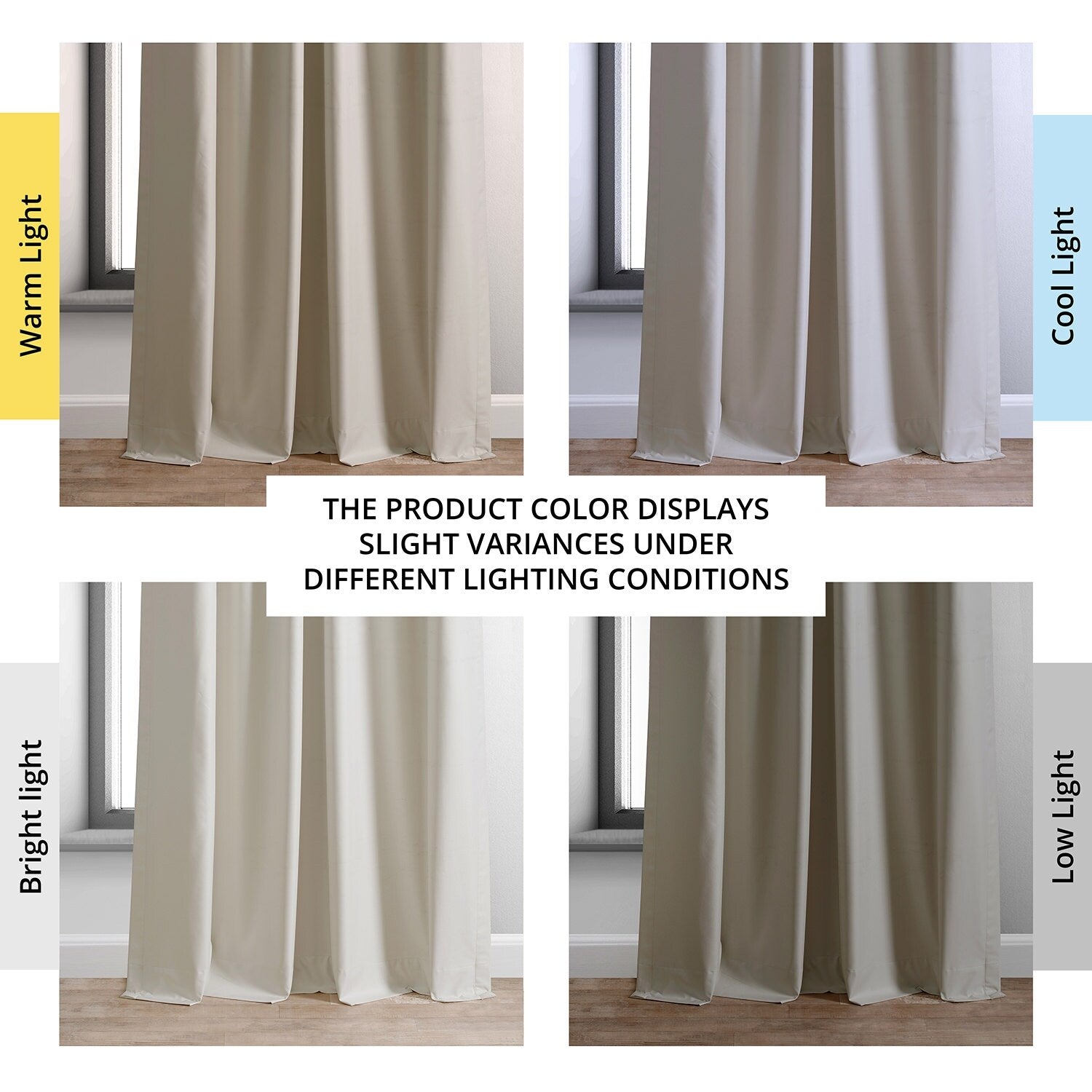 Exclusive Fabrics Essential Polyester Solid Blackout Curtains - Thermal Insulated Window Curtains Rod Pocket (Single Panel)