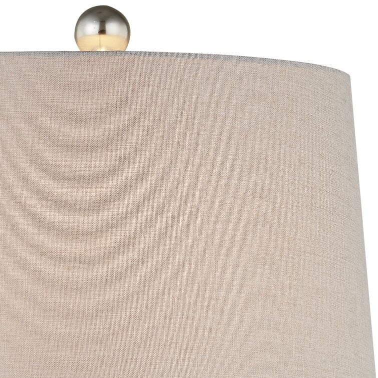 27'' Nickel Table Lamp Set (Set of 2)