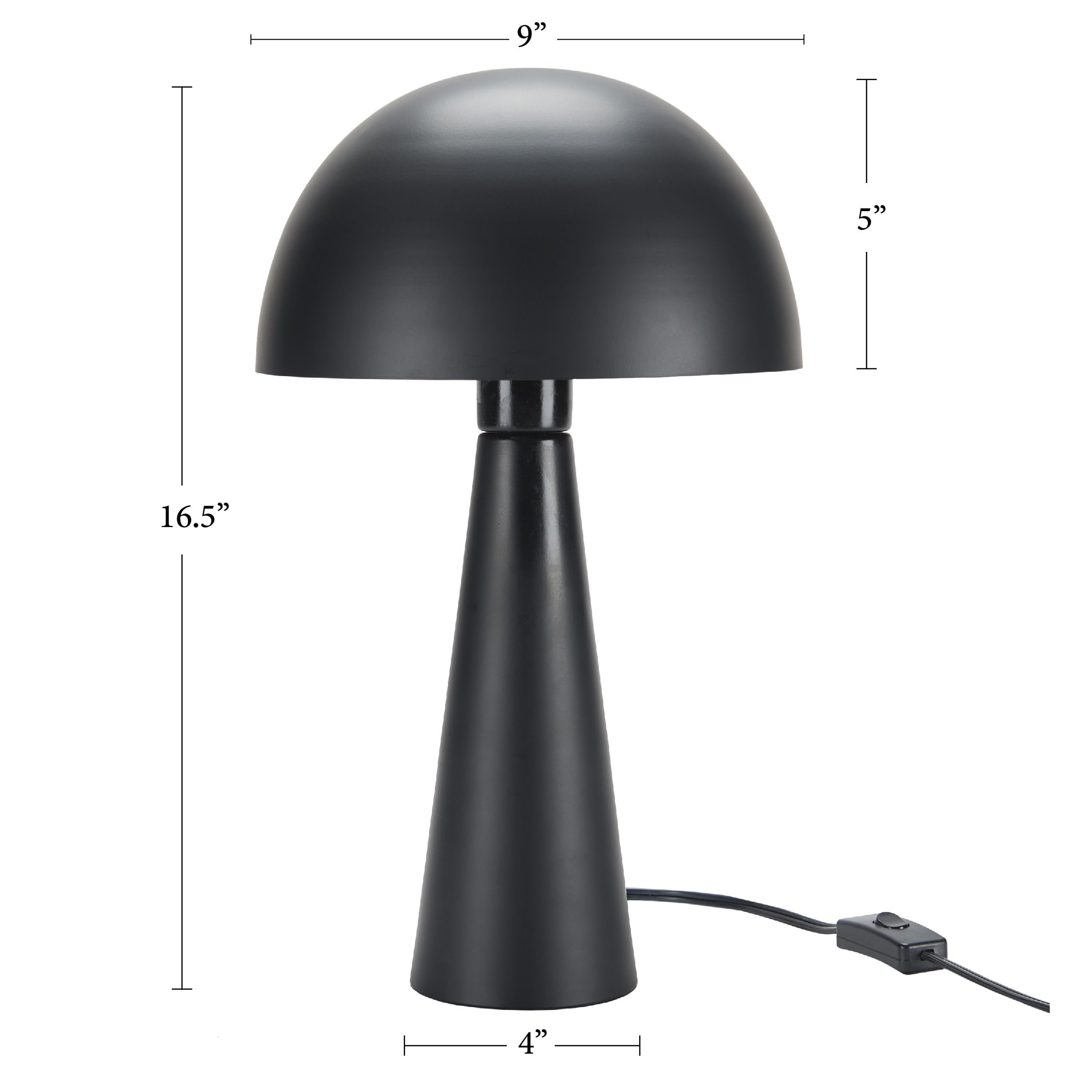 Nourison 16 Mid-Century Mushroom Table Lamp